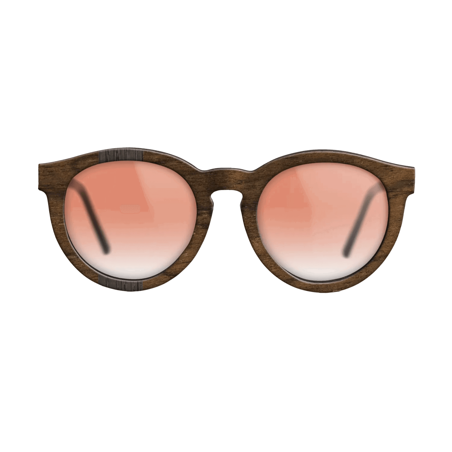 Fumed Oak,Ziricote Dark Quartered: Splice - The Rebel - Round - SIRIS wood optic