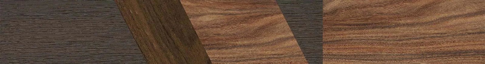 Fumed Oak,Ziricote Dark Quartered,Walnut Claro Light,Santos Rosewood Light: Bauhaus - The Hero - Square - SIRIS wood optic