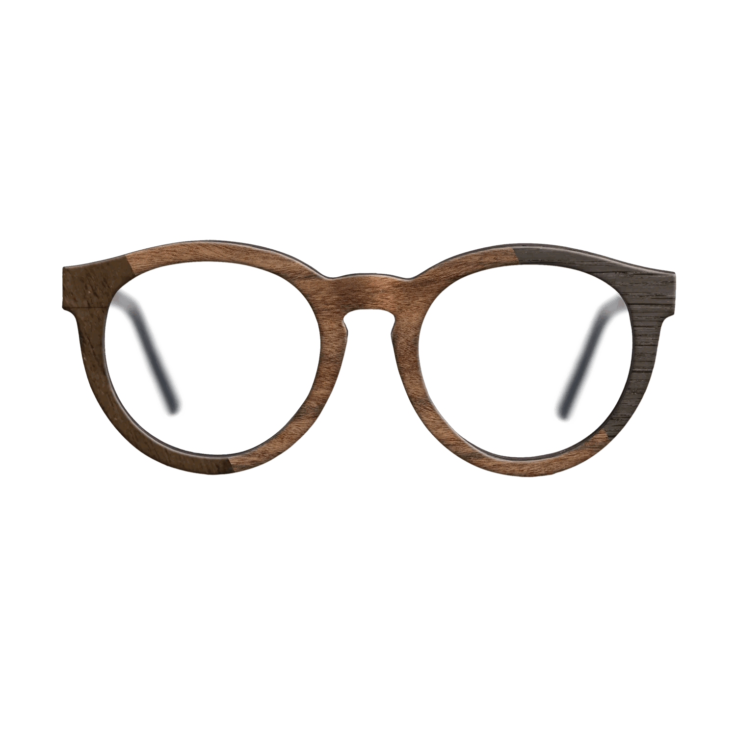 Fumed Oak,Ziricote Dark Quartered,Walnut Claro Light,Santos Rosewood Light: Bauhaus - The Rebel - Round - SIRIS wood optic