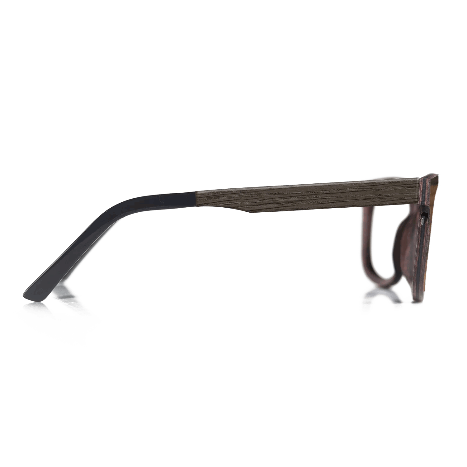 Fumed Oak,Ziricote Light Quartered,Louro Preto,Wenge: Angle Cut - The Sage - Rectangle - 1210 - SIRIS wood optic