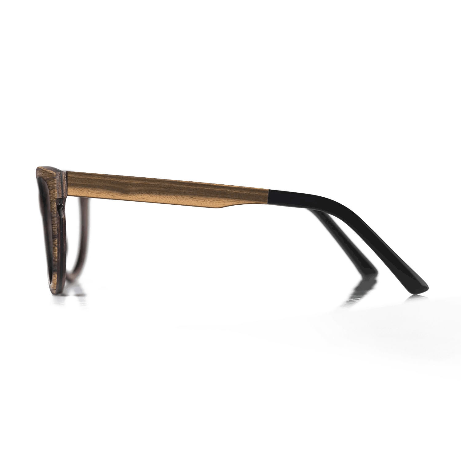 Fumed Oak,Ziricote Light Quartered,Louro Preto,Wenge: Angle Cut - The Sage - Rectangle - 1210 - SIRIS wood optic