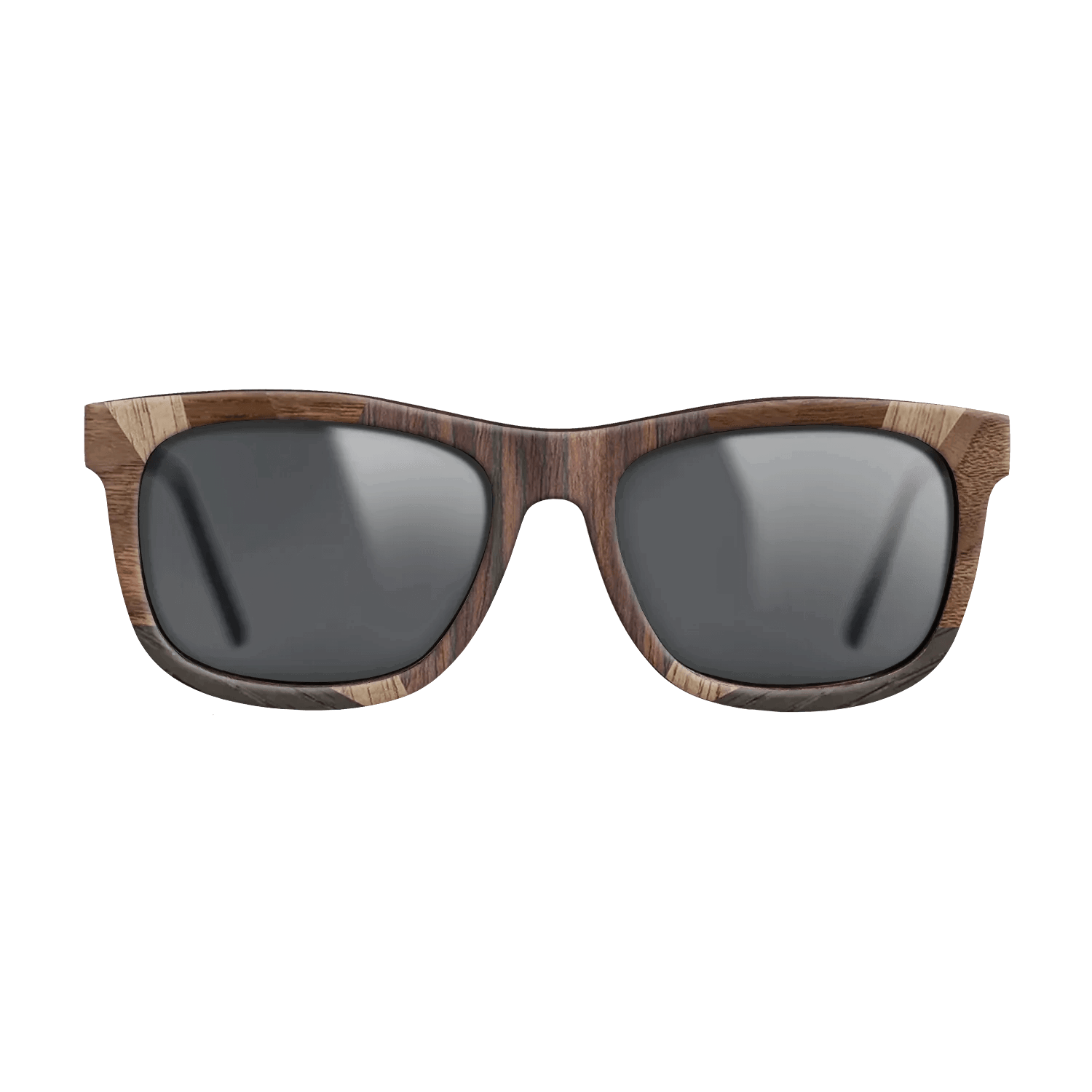 Fumed Oak,Ziricote Light Quartered,Walnut: Straight Grain,Walnut Claro Light: Recursive - The Hero - Square - 1491 - SIRIS wood optic