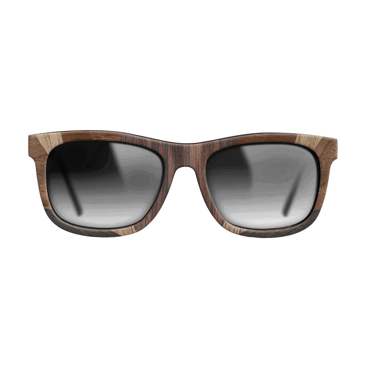 Fumed Oak,Ziricote Light Quartered,Walnut: Straight Grain,Walnut Claro Light: Recursive - The Hero - Square - 1491 - SIRIS wood optic