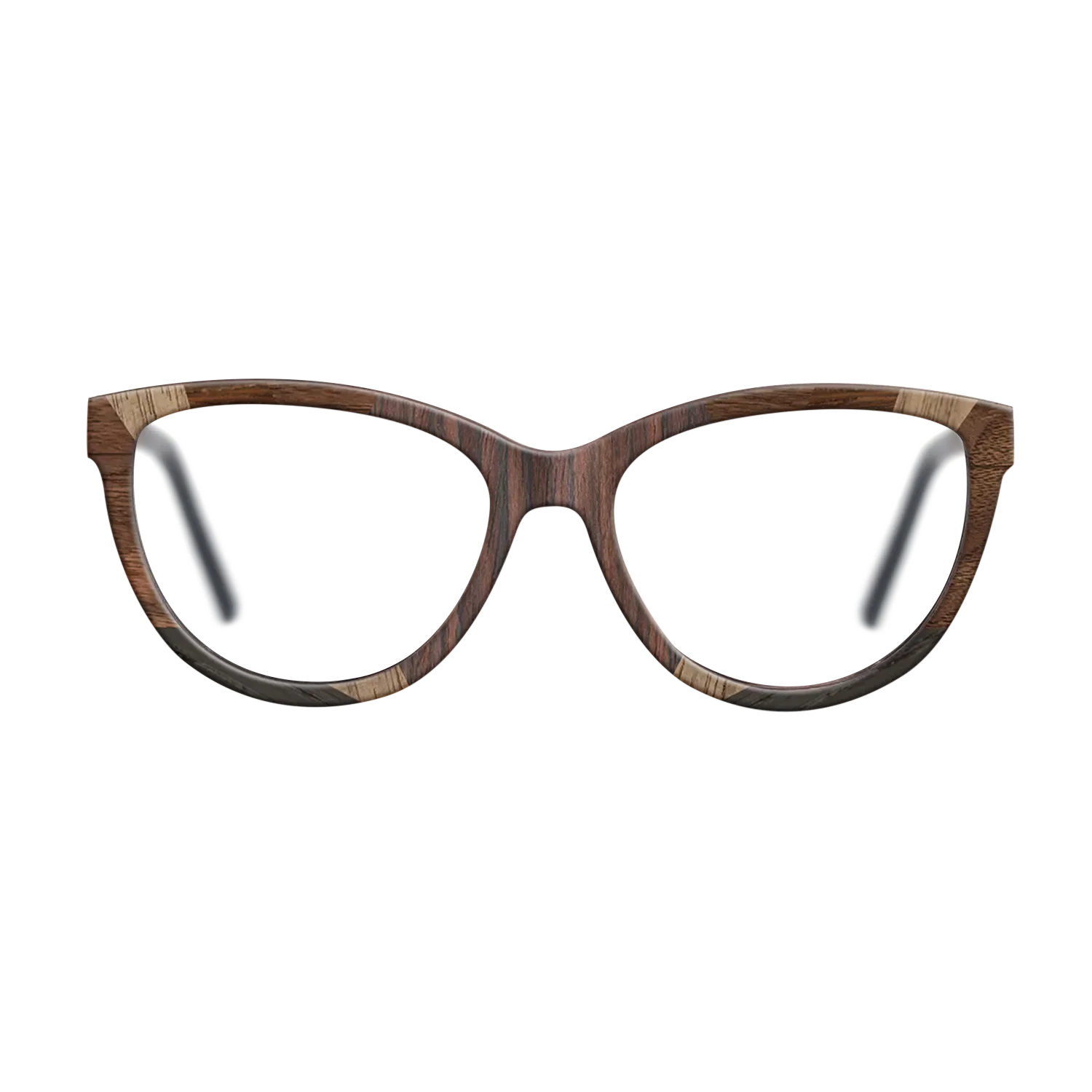 Fumed Oak,Ziricote Light Quartered,Walnut: Straight Grain,Walnut Claro Light: Recursive - The Maiden - Cat - 1491 - SIRIS wood optic