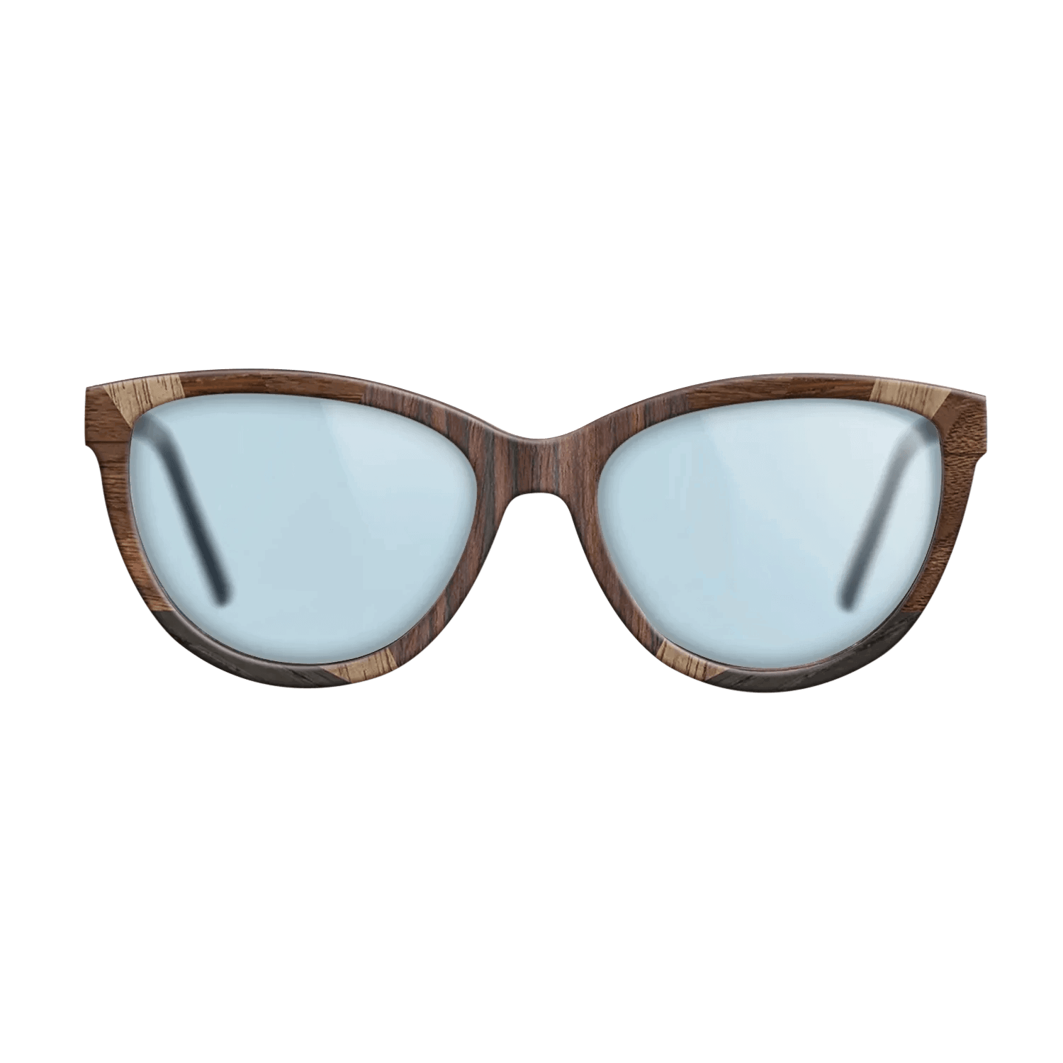 Fumed Oak,Ziricote Light Quartered,Walnut: Straight Grain,Walnut Claro Light: Recursive - The Maiden - Cat - 1491 - SIRIS wood optic