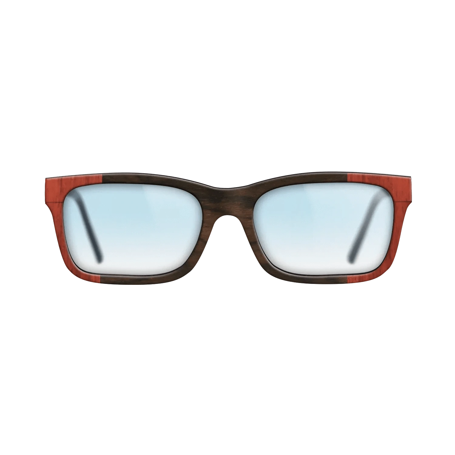 Wenge,Poplar Dyed: Red,Ziricote Dark Quartered: Recursive - The Sage - Rectangle - SIRIS wood optic