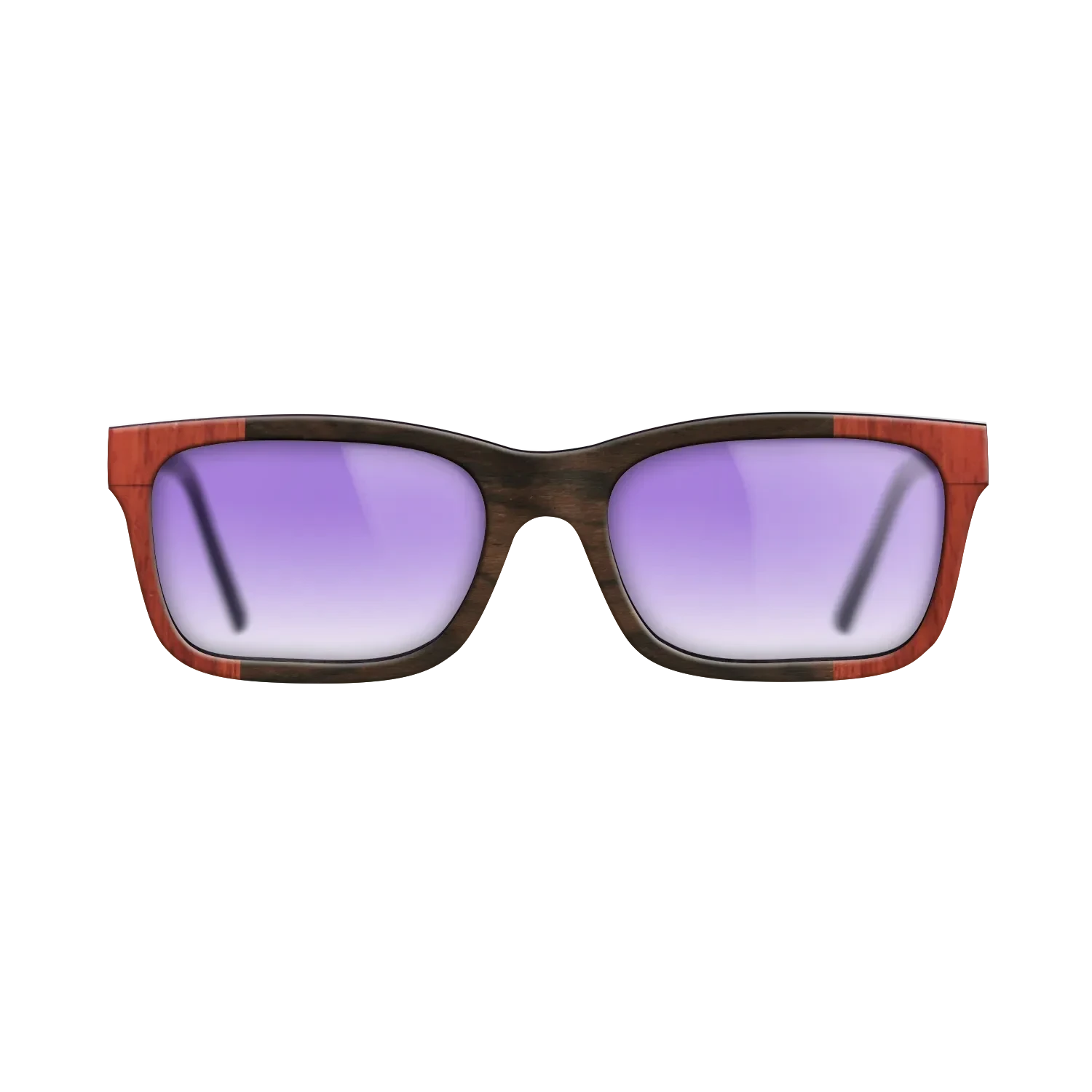 Wenge,Poplar Dyed: Red,Ziricote Dark Quartered: Recursive - The Sage - Rectangle - SIRIS wood optic