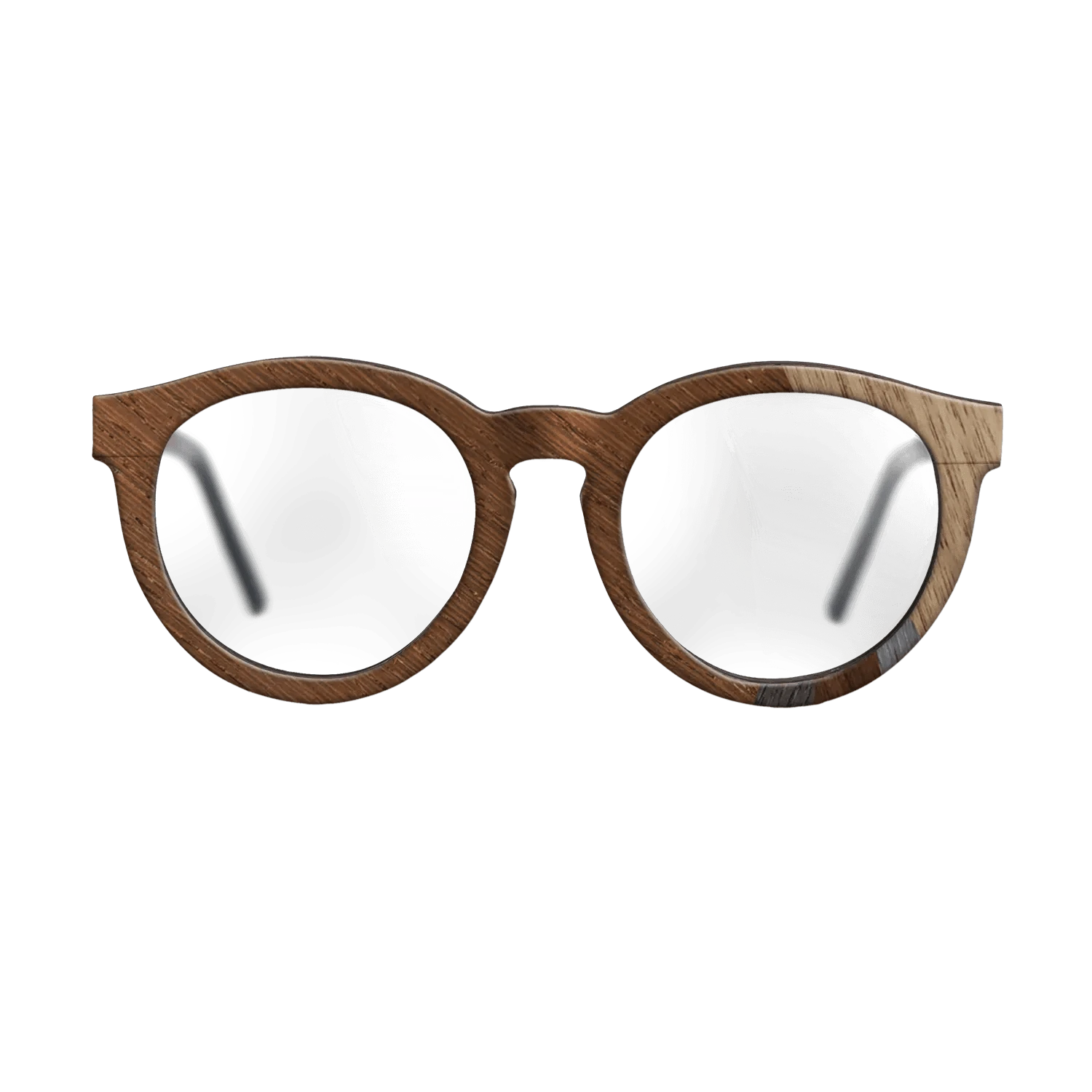 Wenge,Poplar Dyed: Grey,Walnut: Straight Grain,Walnut Claro Dark,Fumed Oak: Fractal - The Rebel - Round - SIRIS wood optic