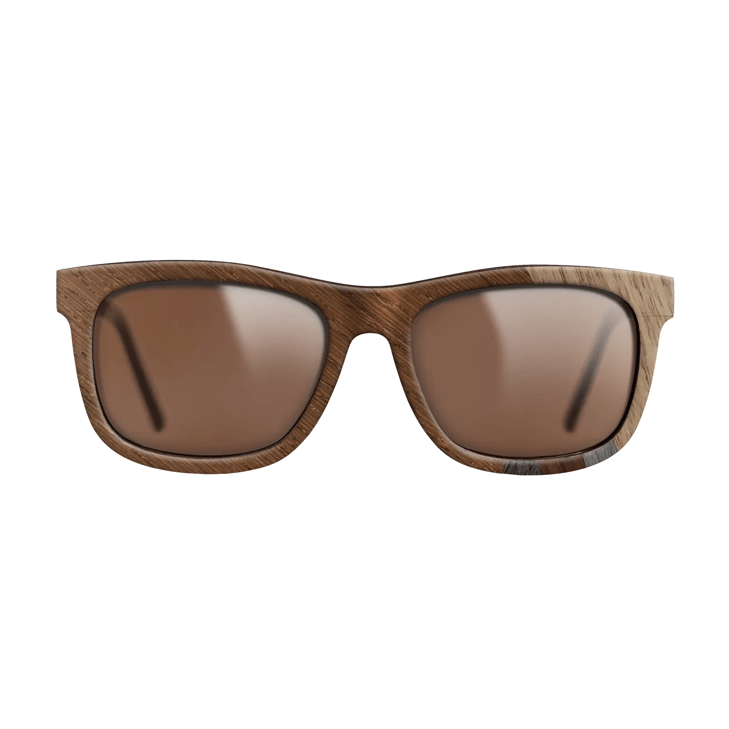 Wenge,Poplar Dyed: Grey,Walnut: Straight Grain,Walnut Claro Dark,Fumed Oak: Fractal - The Hero - Square - SIRIS wood optic