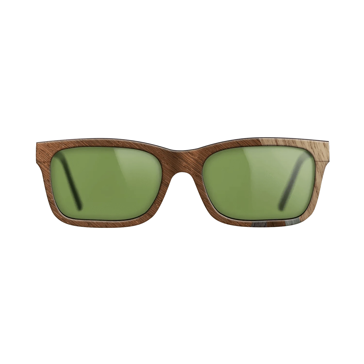 Wenge,Poplar Dyed: Grey,Walnut: Straight Grain,Walnut Claro Dark,Fumed Oak: Fractal - The Sage - Rectangle - SIRIS wood optic