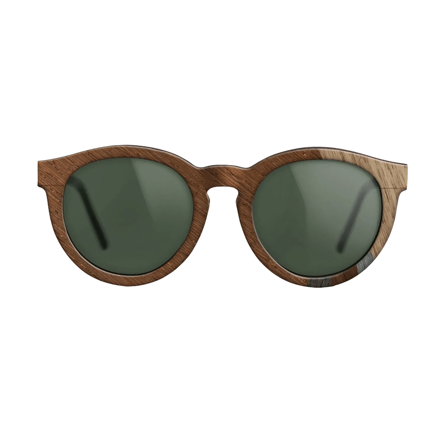 Wenge,Poplar Dyed: Grey,Walnut: Straight Grain,Walnut Claro Dark,Fumed Oak: Fractal - The Rebel - Round - SIRIS wood optic