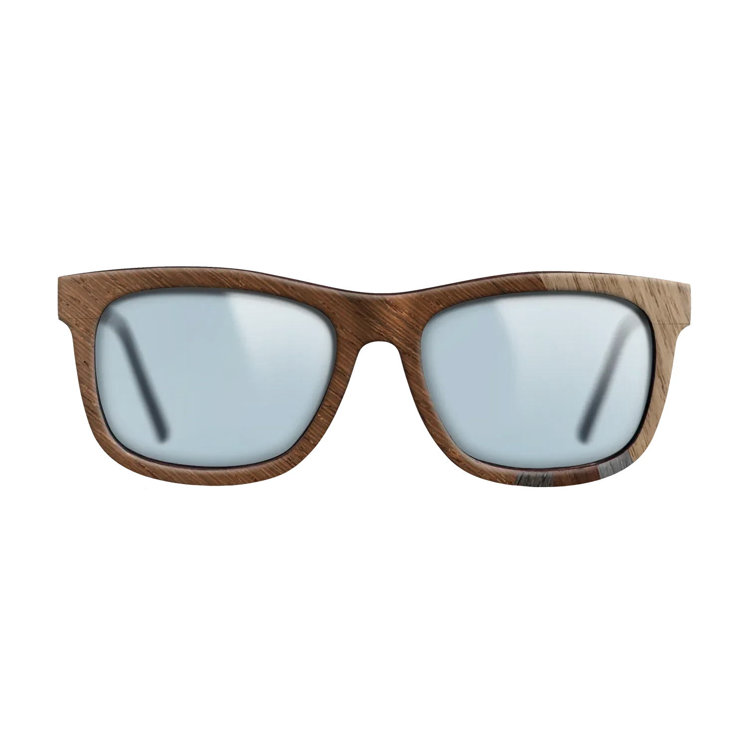 Wenge,Poplar Dyed: Grey,Walnut: Straight Grain,Walnut Claro Dark,Fumed Oak: Fractal - The Hero - Square - SIRIS wood optic