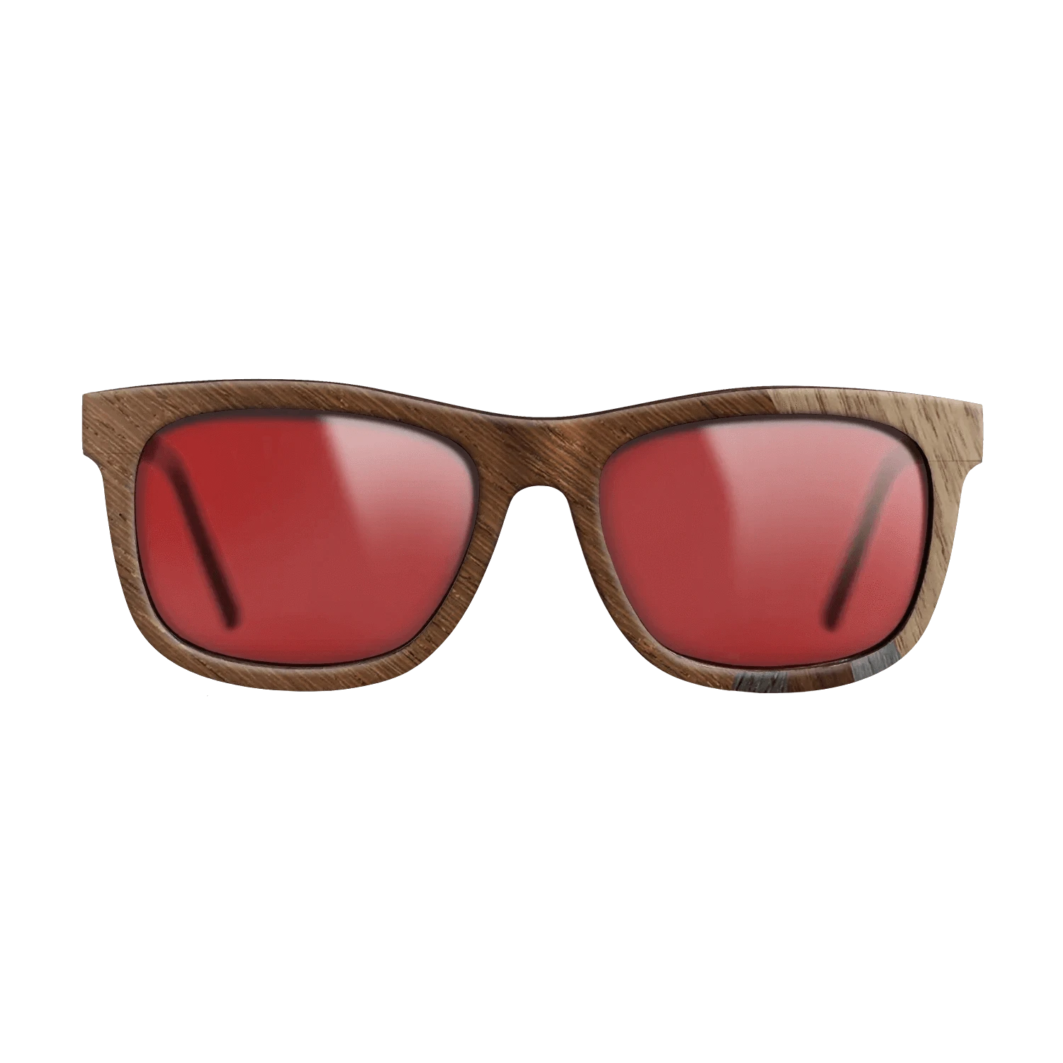 Wenge,Poplar Dyed: Grey,Walnut: Straight Grain,Walnut Claro Dark,Fumed Oak: Fractal - The Hero - Square - SIRIS wood optic