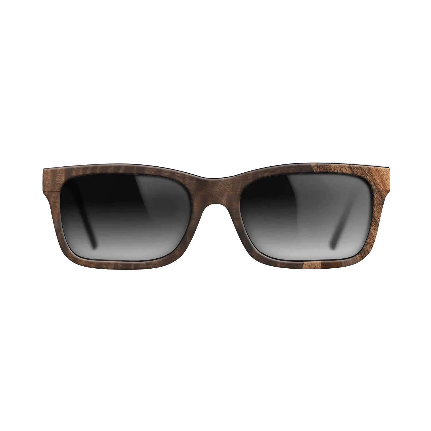 Walnut Claro Light,Olive Burl,Fumed Eucalyptus,Walnut Claro Dark,Santos Rosewood Dark: Fractal - The Sage - Rectangle - SIRIS wood optic