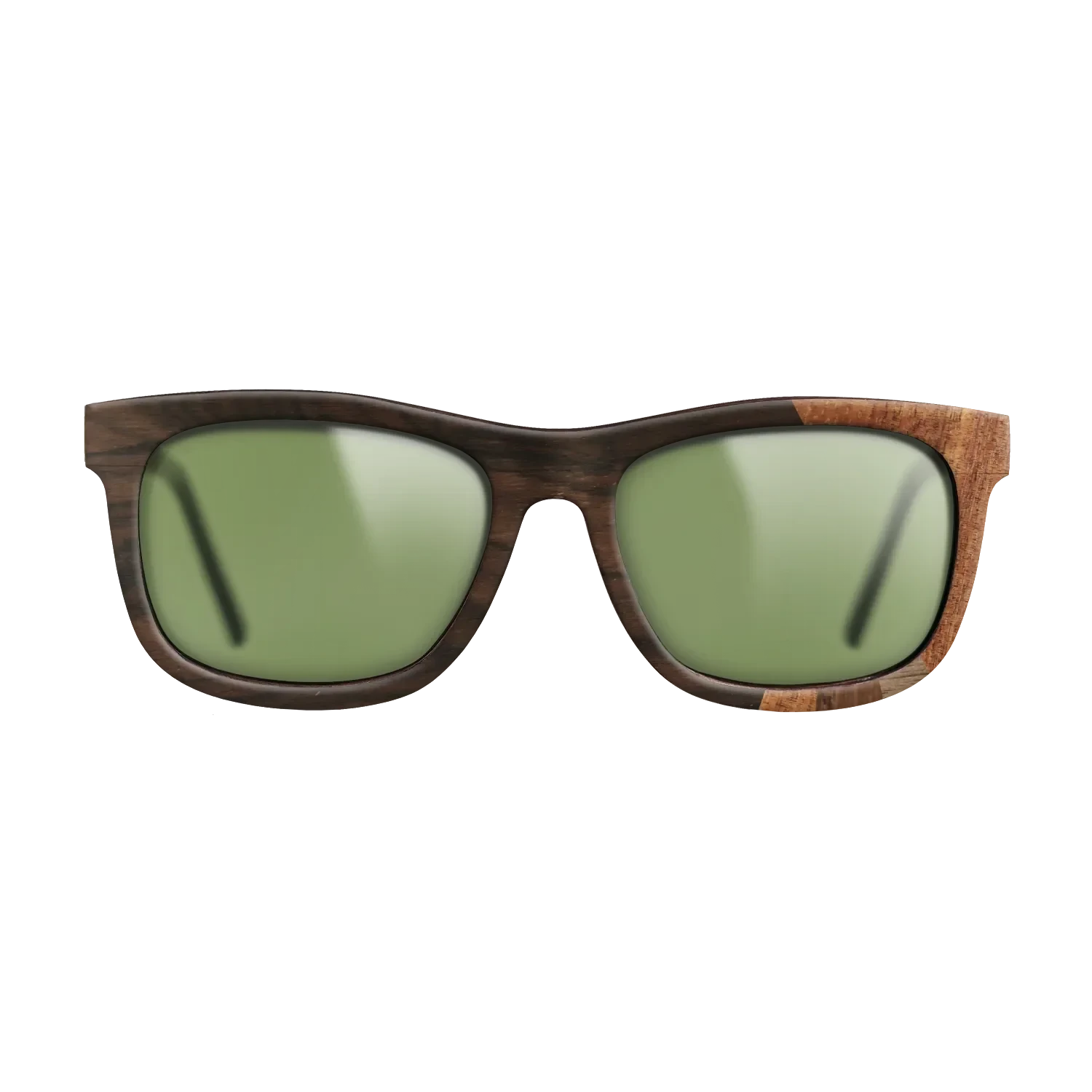 Ziricote Dark Quartered,Koa,Walnut Claro Dark,Walnut: Straight Grain,Walnut Claro Light: Fractal - The Hero - Square - SIRIS wood optic