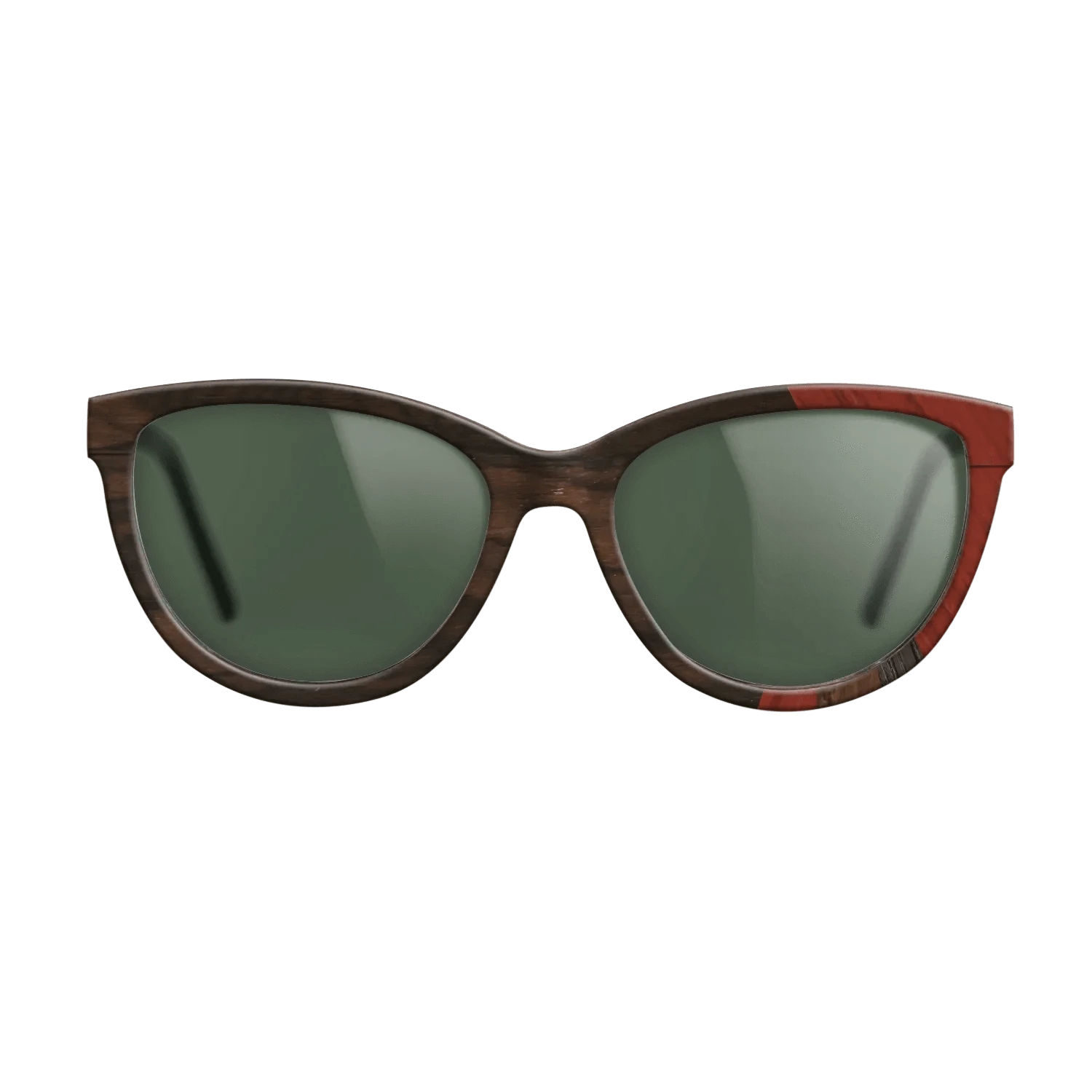 Walnut Claro Light,Fumed Oak,Poplar Dyed: Red,Ziricote Dark Quartered,Walnut Claro Dark: Fractal - The Maiden - Cat - SIRIS wood optic