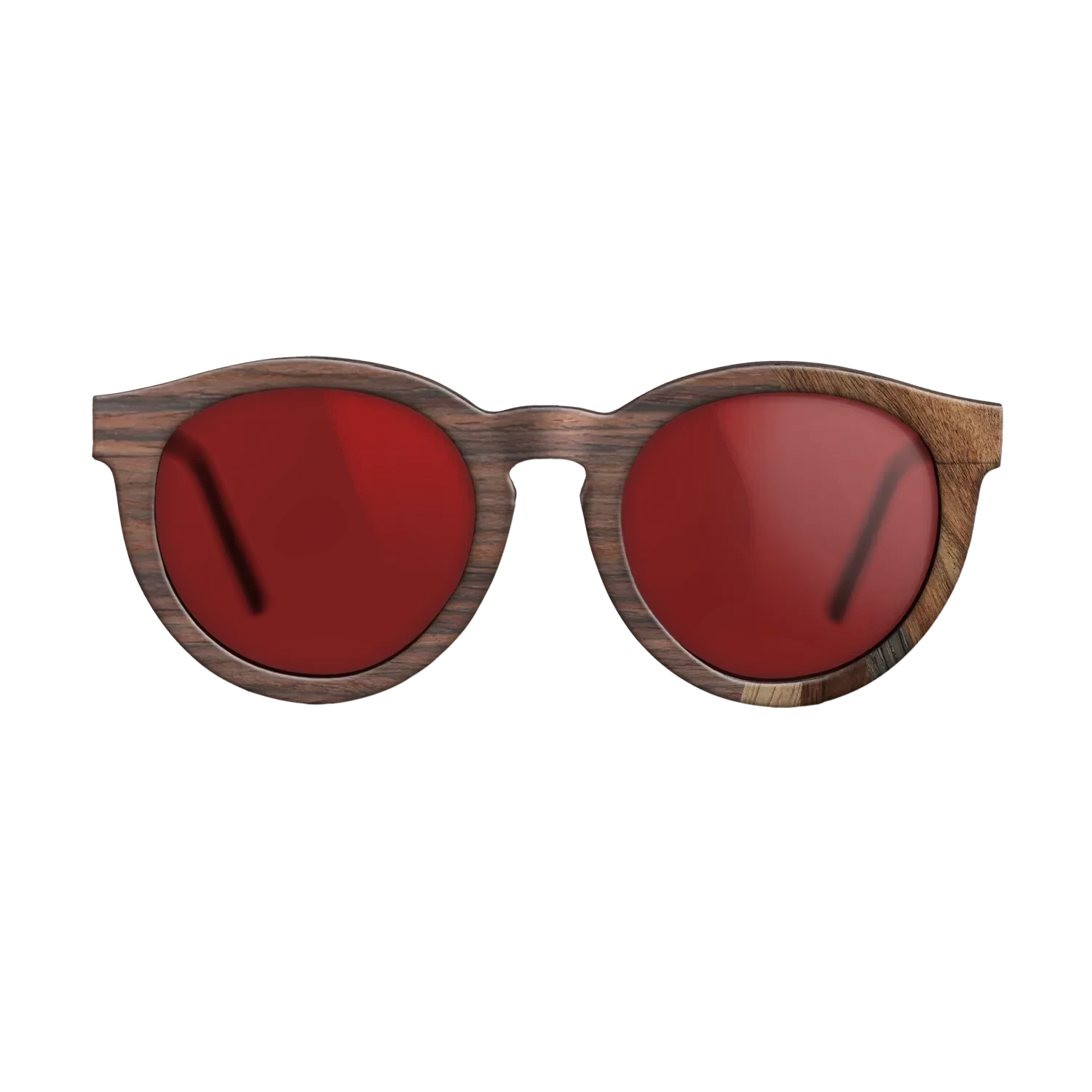 Rosewood Reconstituted,Walnut: Straight Grain,Walnut Claro Dark,Fumed Oak,Santos Rosewood Dark: Fractal - The Rebel - Round - SIRIS wood optic
