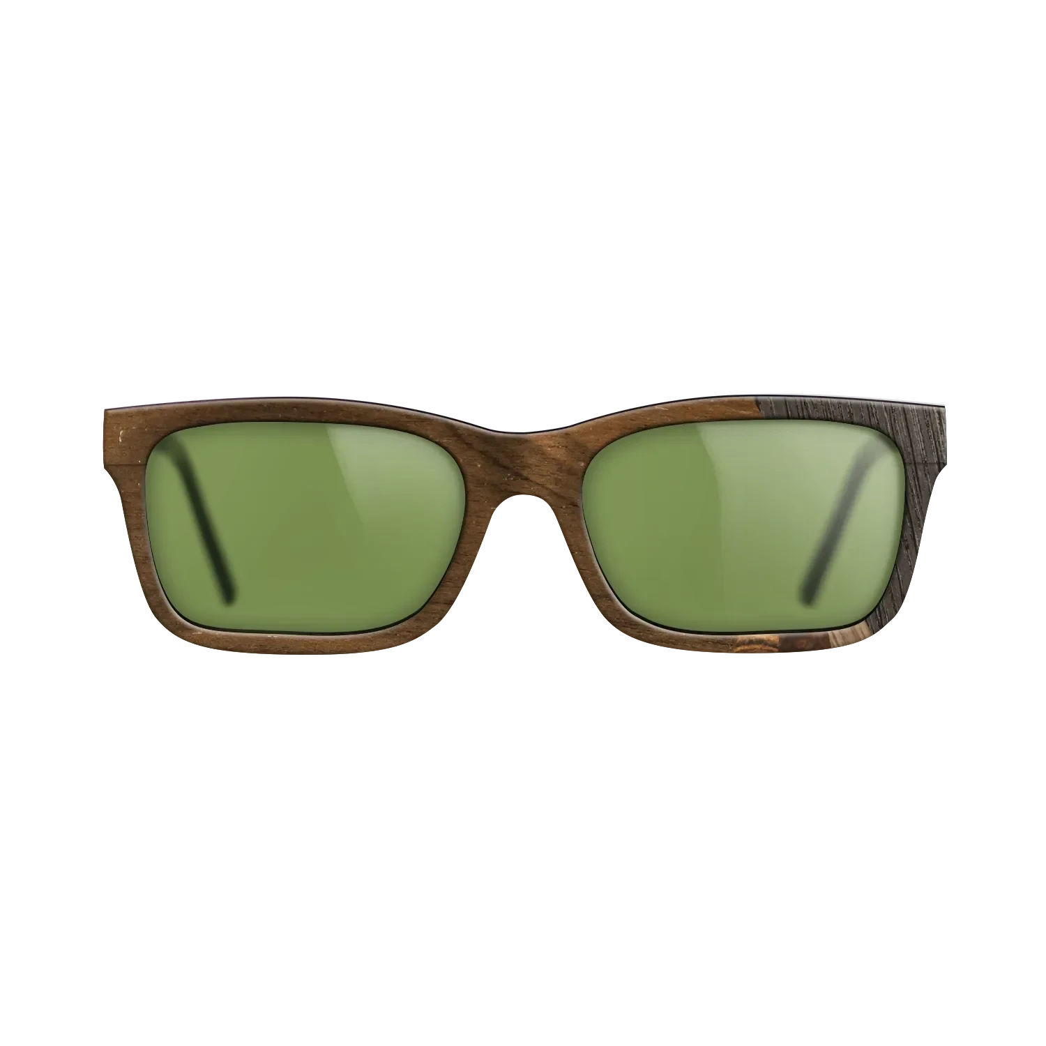 Walnut Claro Dark,Fumed Oak,Walnut: Straight Grain,Wenge,Ziricote Light Quartered: Fractal - The Sage - Rectangle - SIRIS wood optic