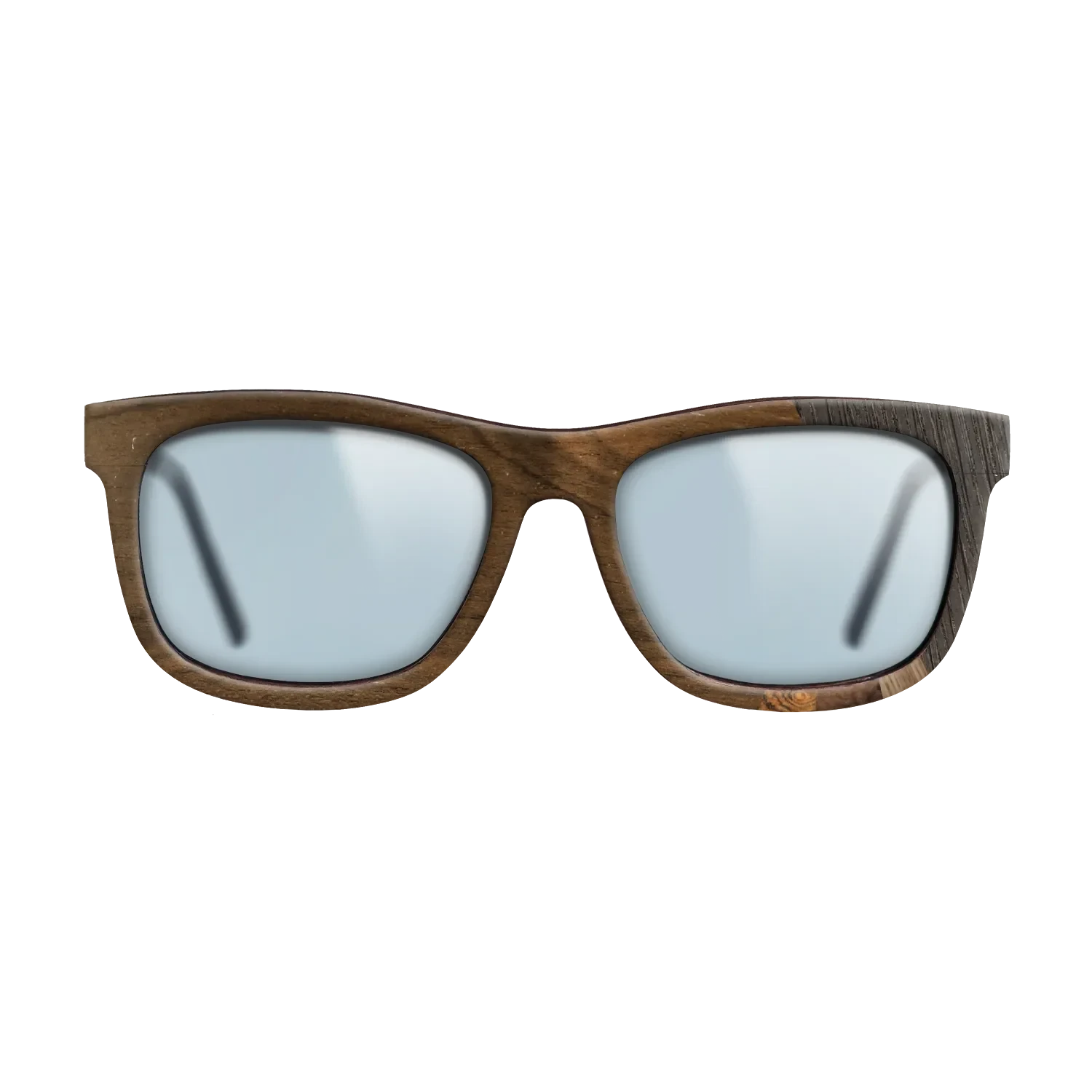 Walnut Claro Dark,Fumed Oak,Walnut: Straight Grain,Wenge,Ziricote Light Quartered: Fractal - The Hero - Square - SIRIS wood optic