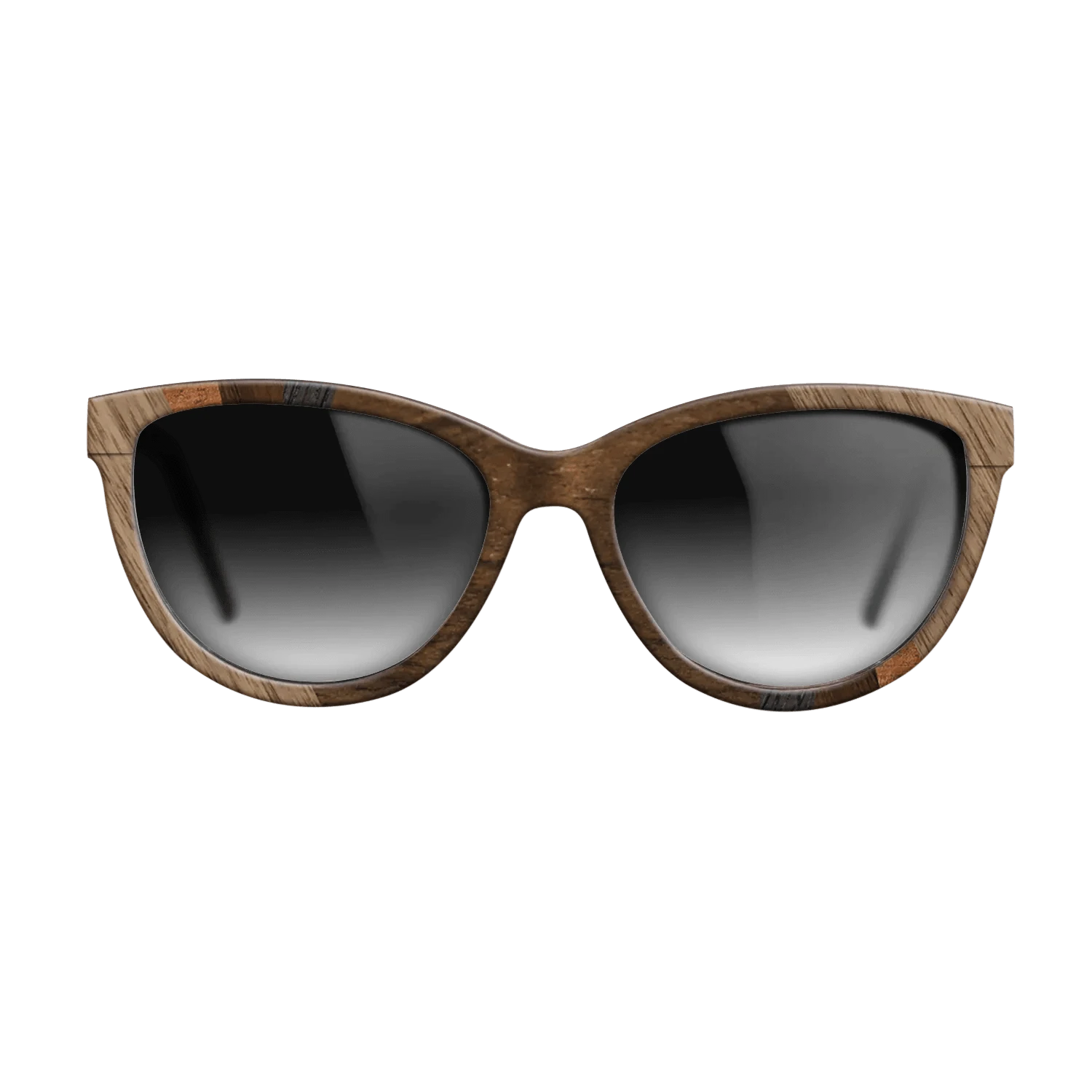 Ziricote Dark Quartered,Walnut: Straight Grain,Koa,Walnut Claro Light: Fractal - The Maiden - Cat - SIRIS wood optic