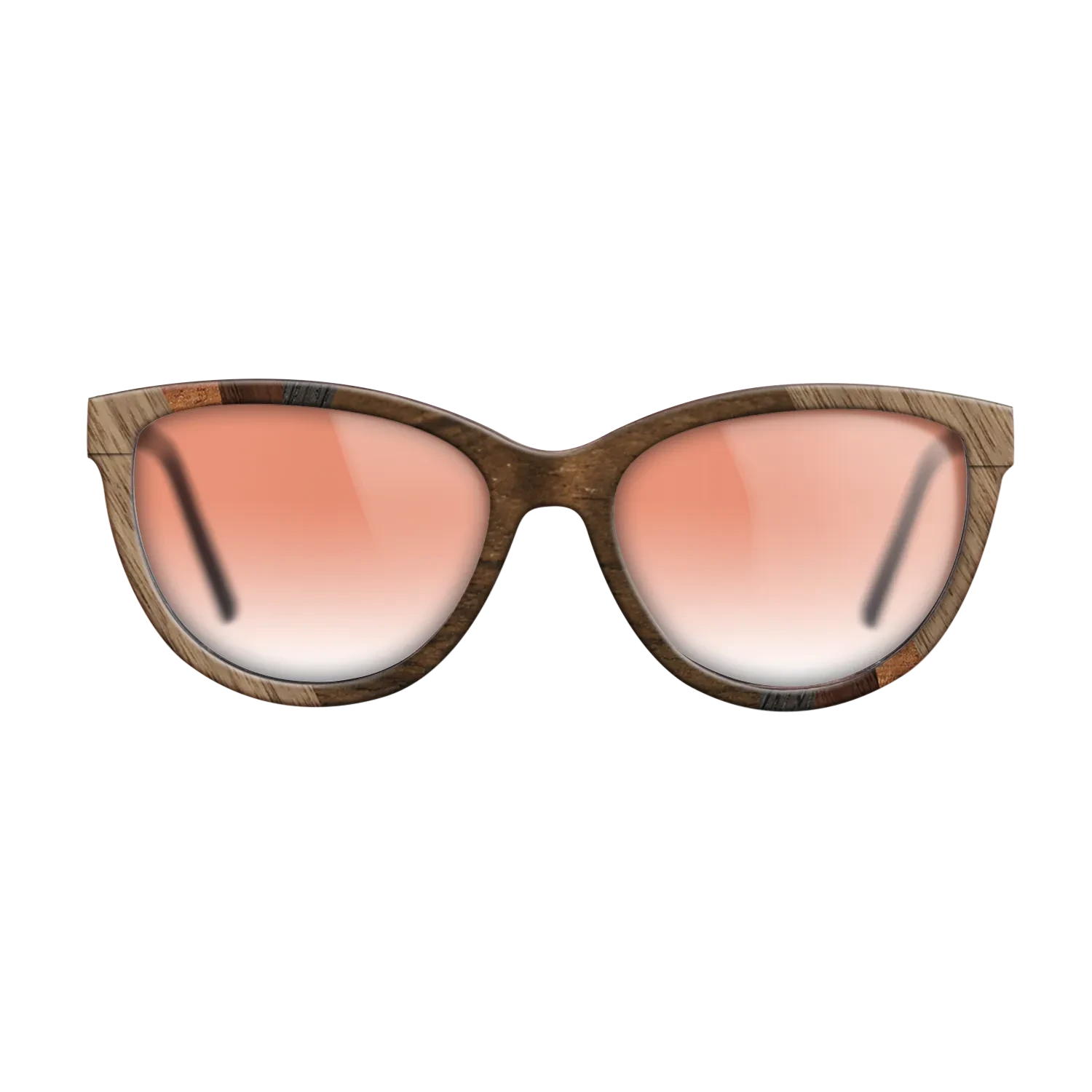 Ziricote Dark Quartered,Walnut: Straight Grain,Koa,Walnut Claro Light: Fractal - The Maiden - Cat - SIRIS wood optic