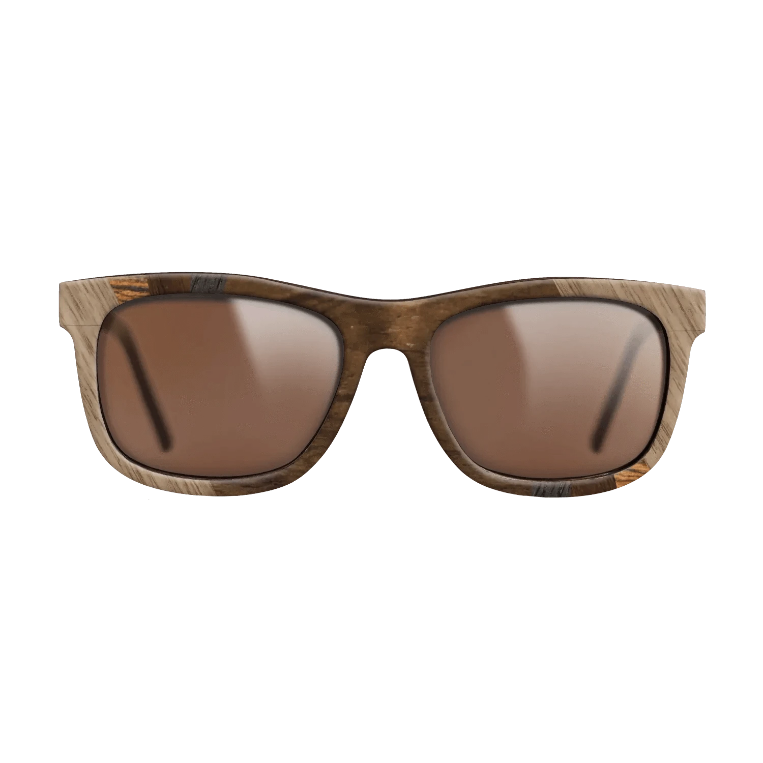 Louro Preto,Bocote,Walnut: Straight Grain,Ziricote Dark Quartered: Fractal - The Hero - Square - SIRIS wood optic