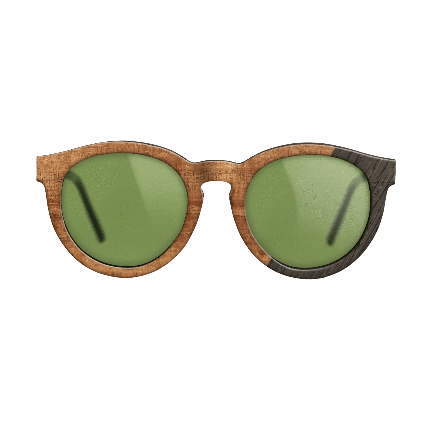 Koa,Fumed Oak: Dicut - The Rebel - Round - SIRIS wood optic