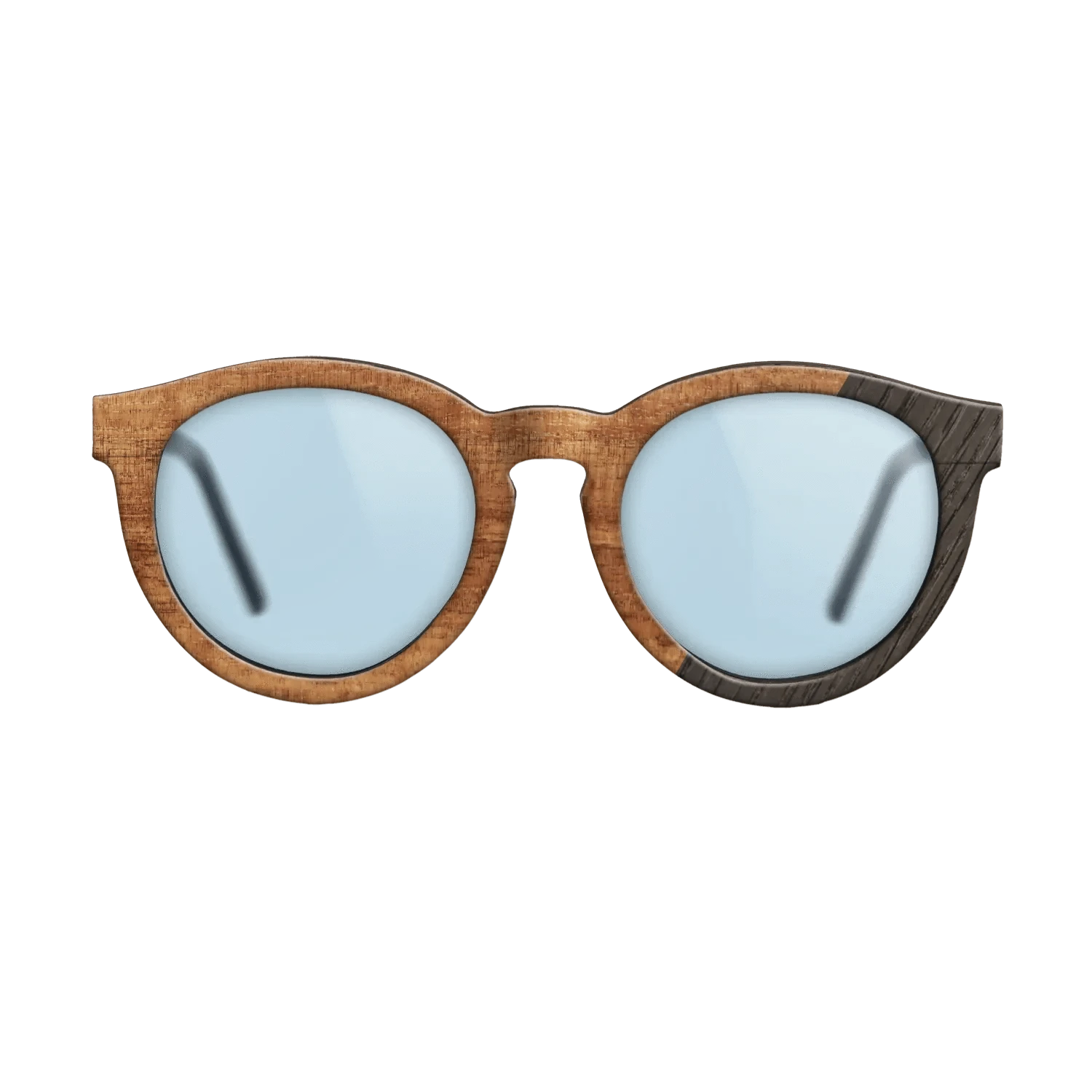 Koa,Fumed Oak: Dicut - The Rebel - Round - SIRIS wood optic