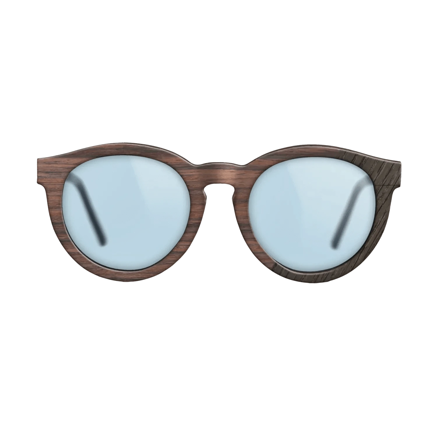 Rosewood Reconstituted,Fumed Oak: Dicut - The Rebel - Round - SIRIS wood optic