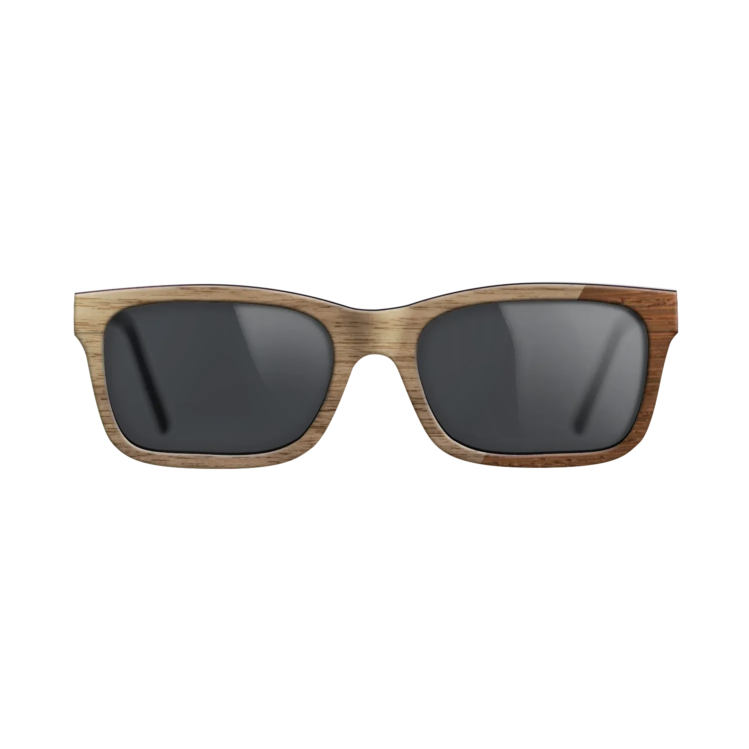 Walnut: Straight Grain,Wenge: Dicut - The Sage - Rectangle - SIRIS wood optic