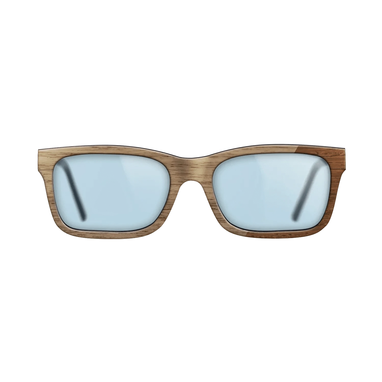 Walnut: Straight Grain,Wenge: Dicut - The Sage - Rectangle - SIRIS wood optic