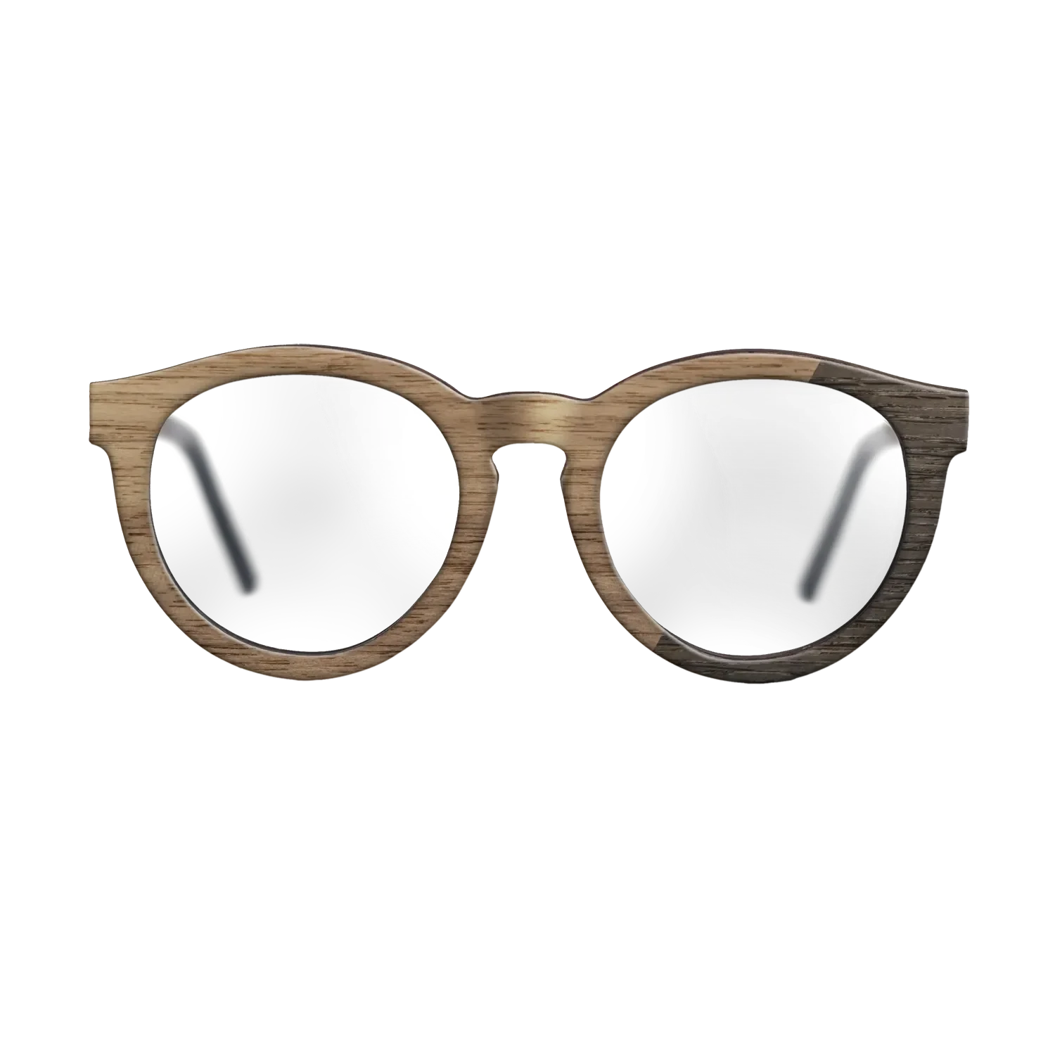 Walnut: Straight Grain,Fumed Oak: Dicut - The Rebel - Round - SIRIS wood optic