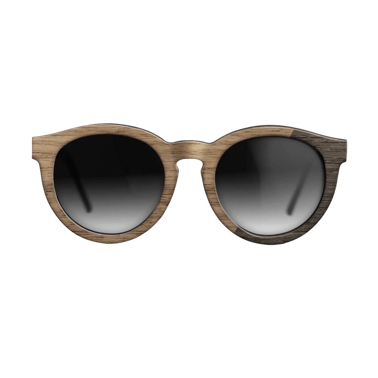 Walnut: Straight Grain,Fumed Oak: Dicut - The Rebel - Round - SIRIS wood optic