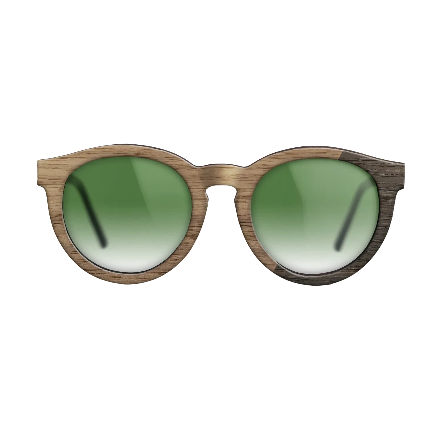 Walnut: Straight Grain,Fumed Oak: Dicut - The Rebel - Round - SIRIS wood optic