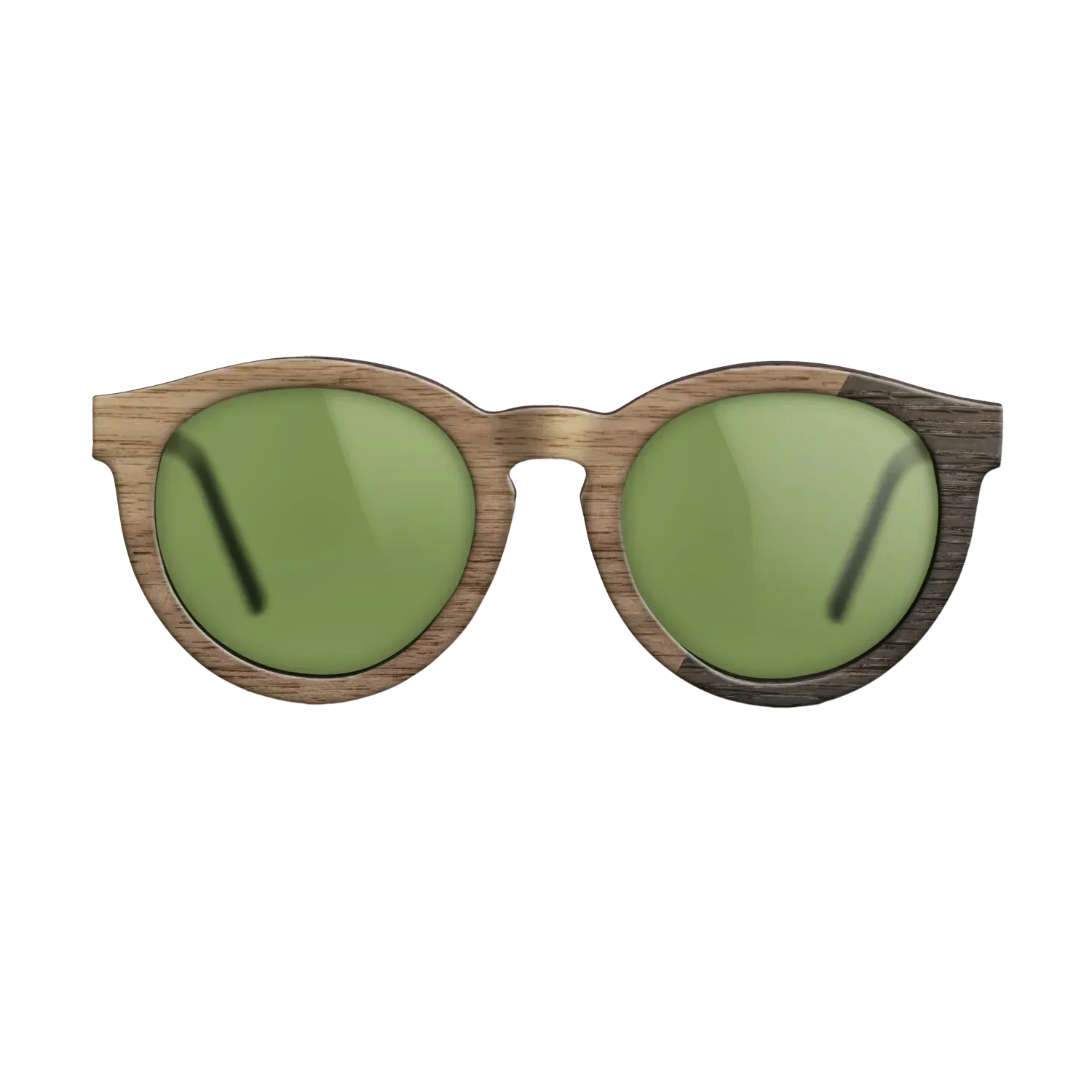 Walnut: Straight Grain,Fumed Oak: Dicut - The Rebel - Round - SIRIS wood optic