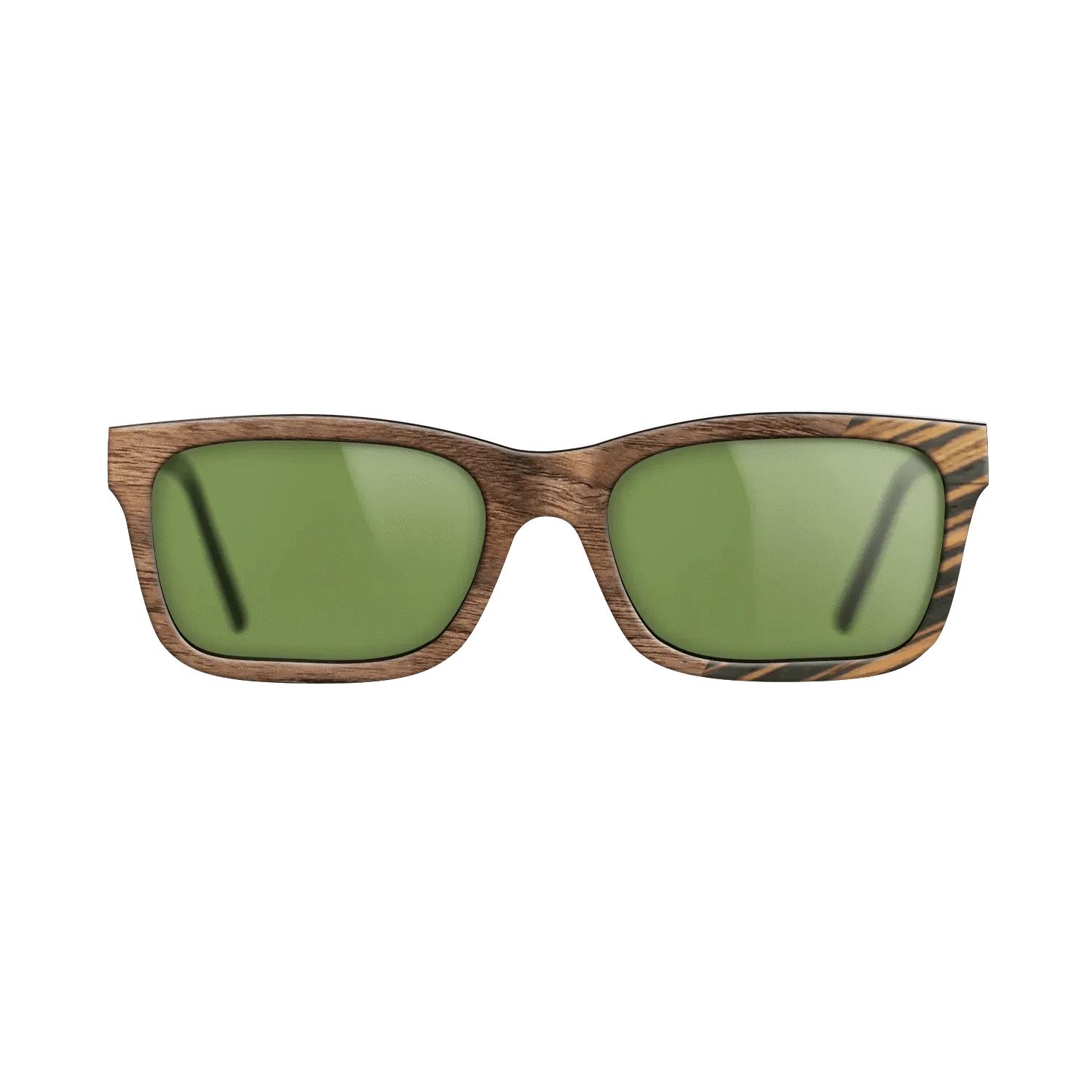 Walnut Claro Light,Italian Ebony: Dicut - The Sage - Rectangle - SIRIS wood optic