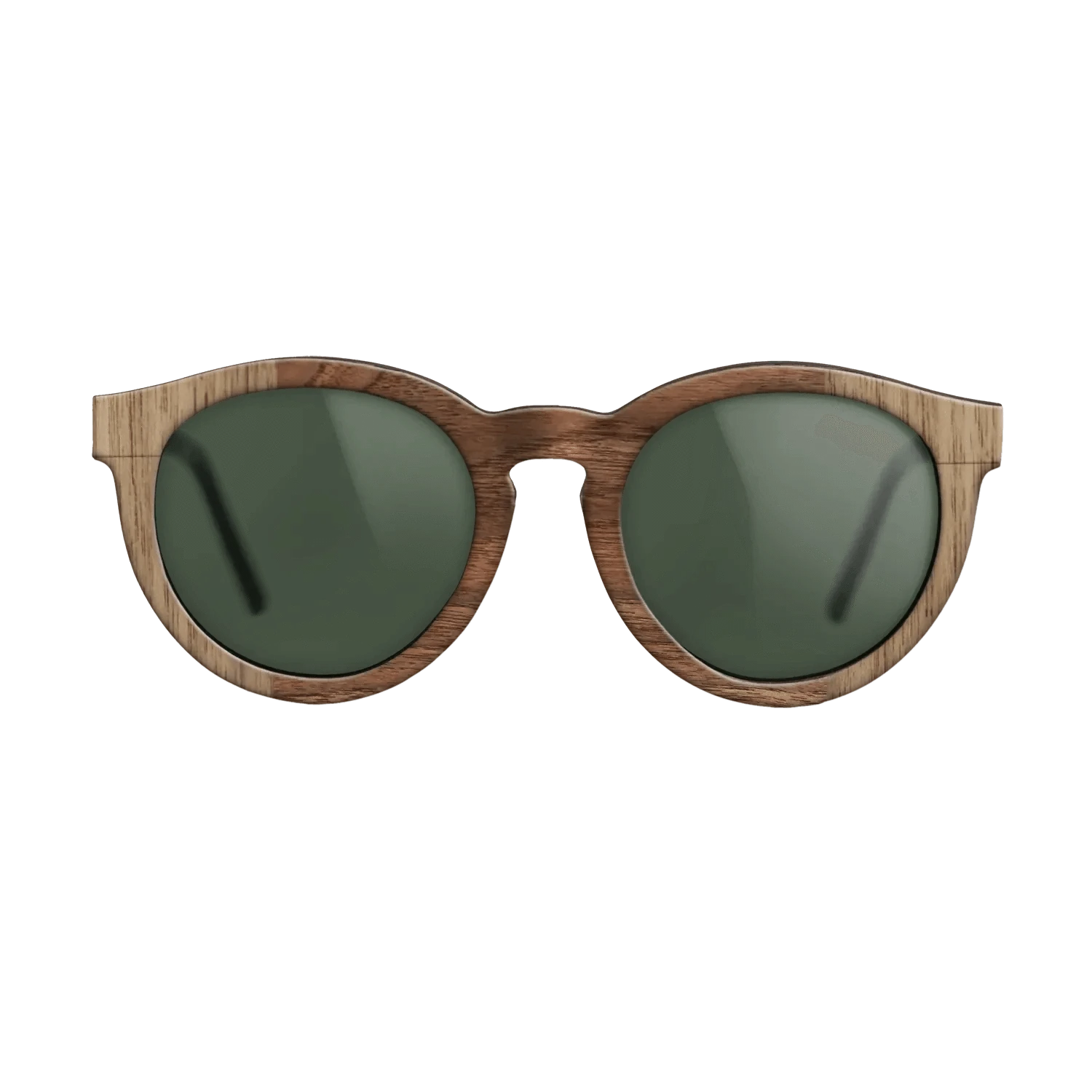 Walnut: Straight Grain,Santos Rosewood Dark,Walnut Claro Dark: Recursive - The Rebel - Round - SIRIS wood optic