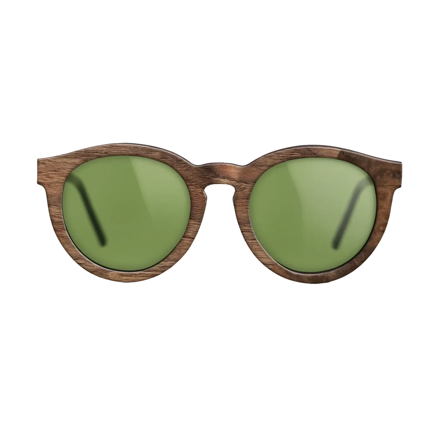 Walnut Claro Dark,Walnut Burl: Dicut - The Rebel - Round - SIRIS wood optic