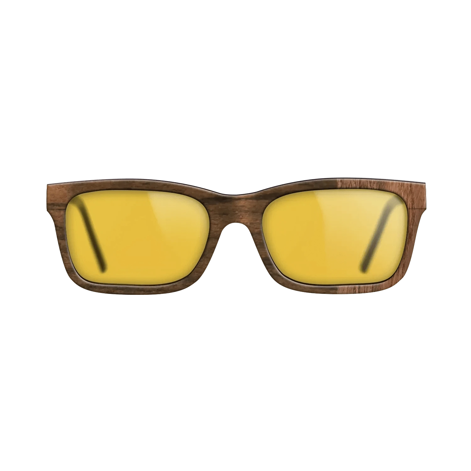 Ziricote Dark Quartered,Walnut Claro Dark: Splice - The Sage - Rectangle - SIRIS wood optic