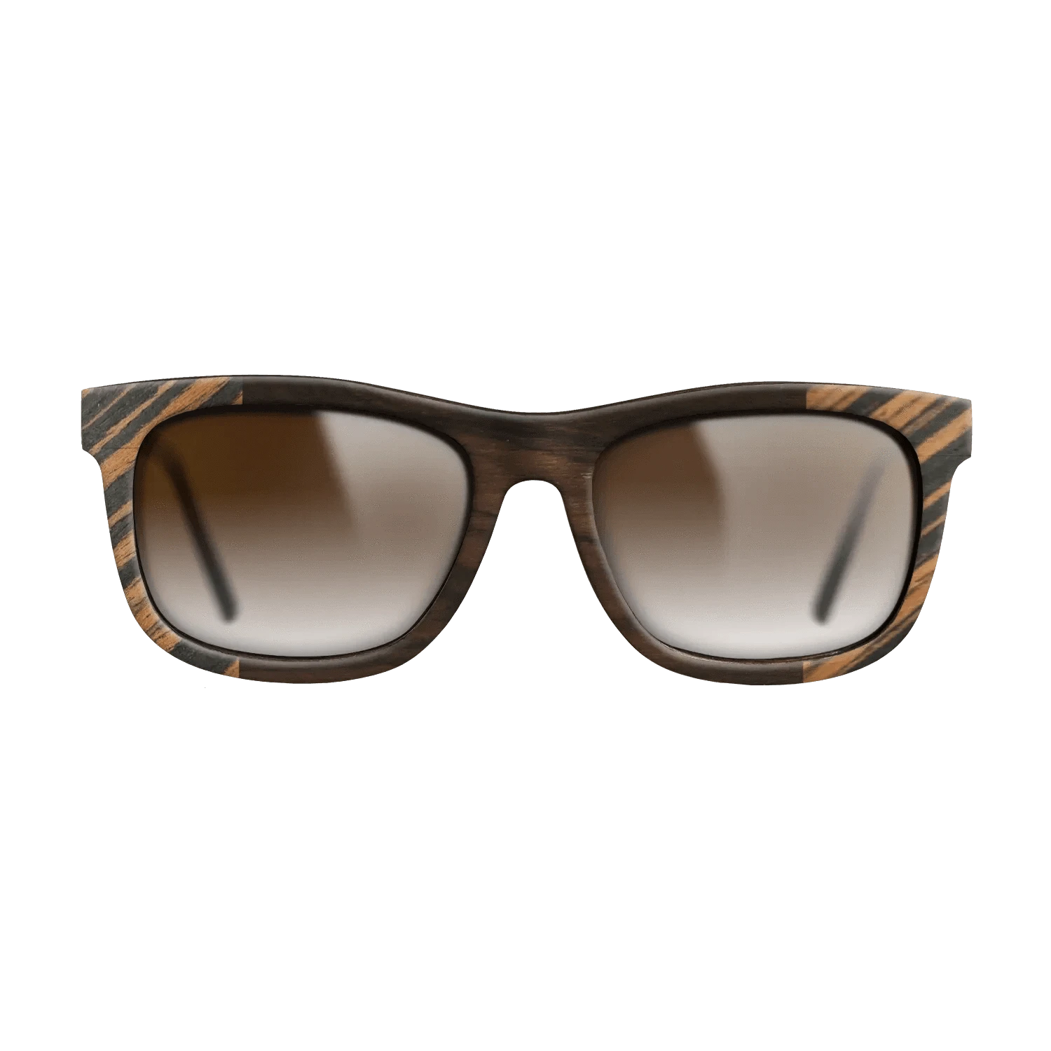 Ziricote Dark Quartered,Italian Ebony: Bauhaus - The Hero - Square - SIRIS wood optic