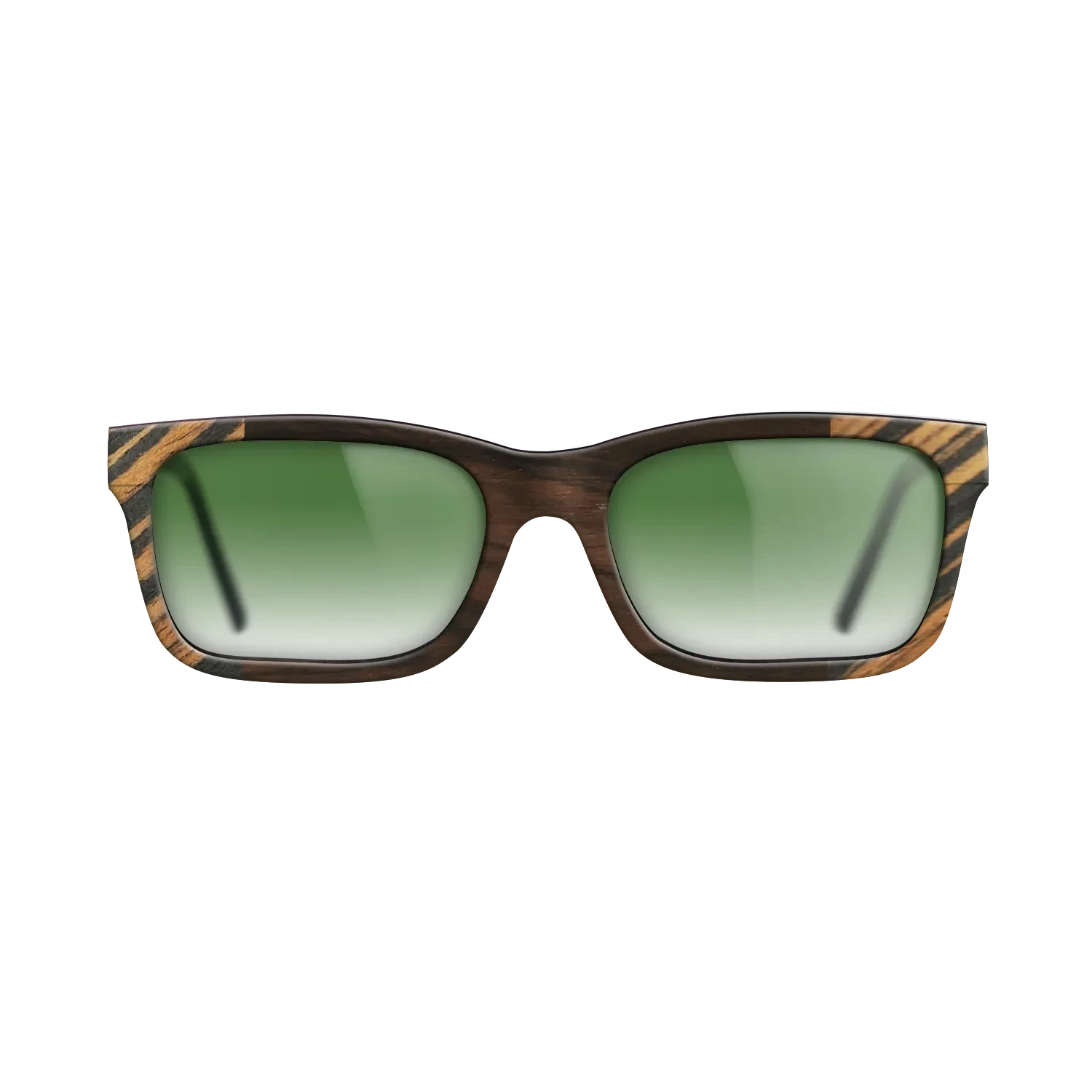 Ziricote Dark Quartered,Italian Ebony: Bauhaus - The Sage - Rectangle - SIRIS wood optic