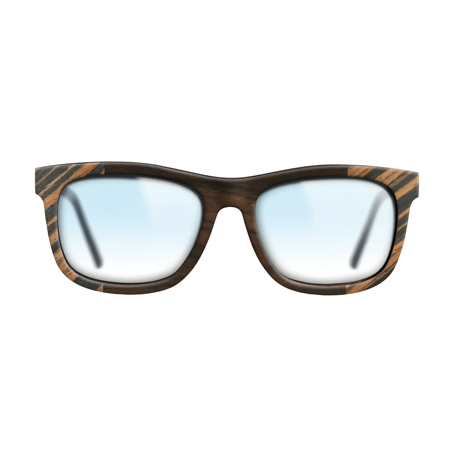 Ziricote Dark Quartered,Italian Ebony: Bauhaus - The Hero - Square - SIRIS wood optic