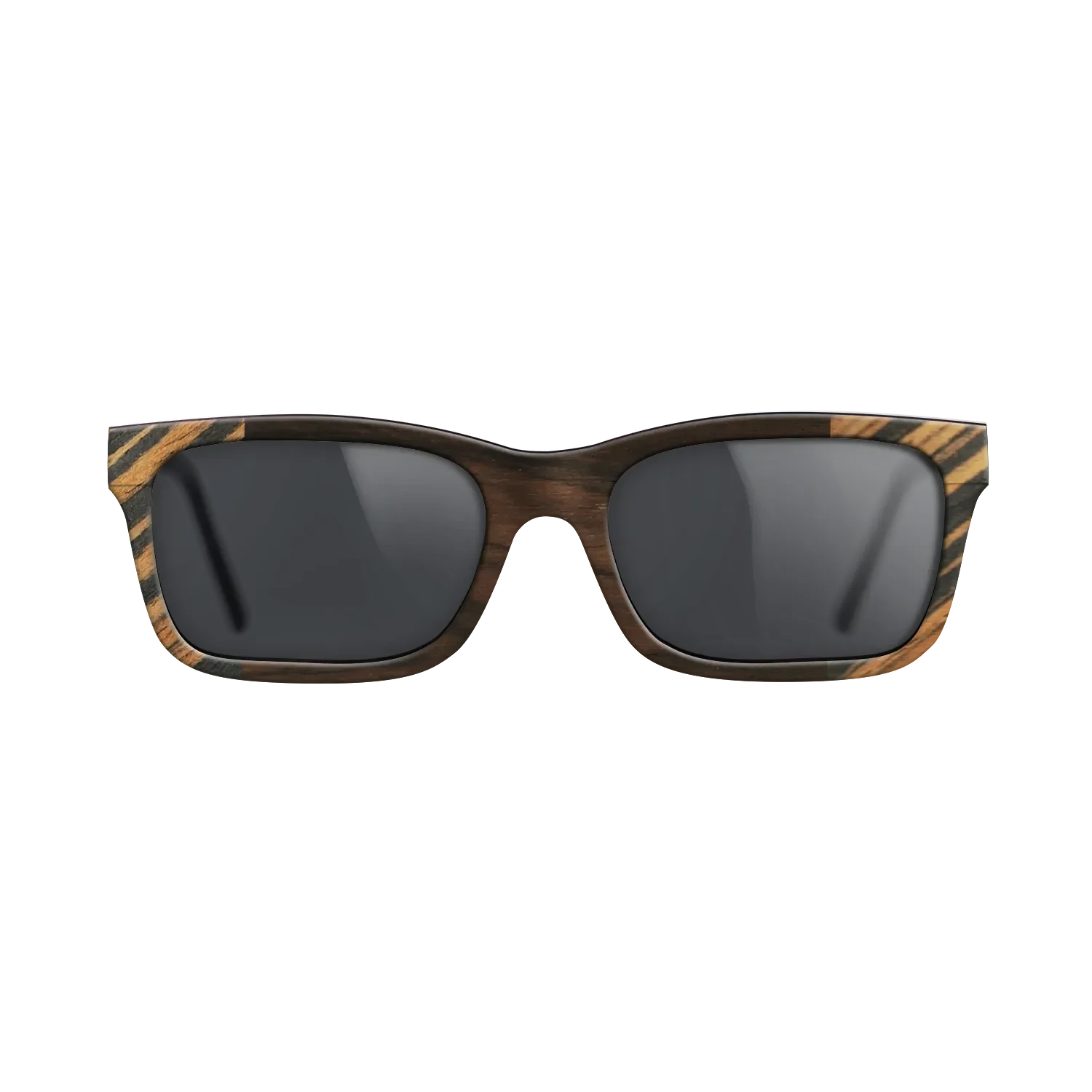 Ziricote Dark Quartered,Italian Ebony: Bauhaus - The Sage - Rectangle - SIRIS wood optic