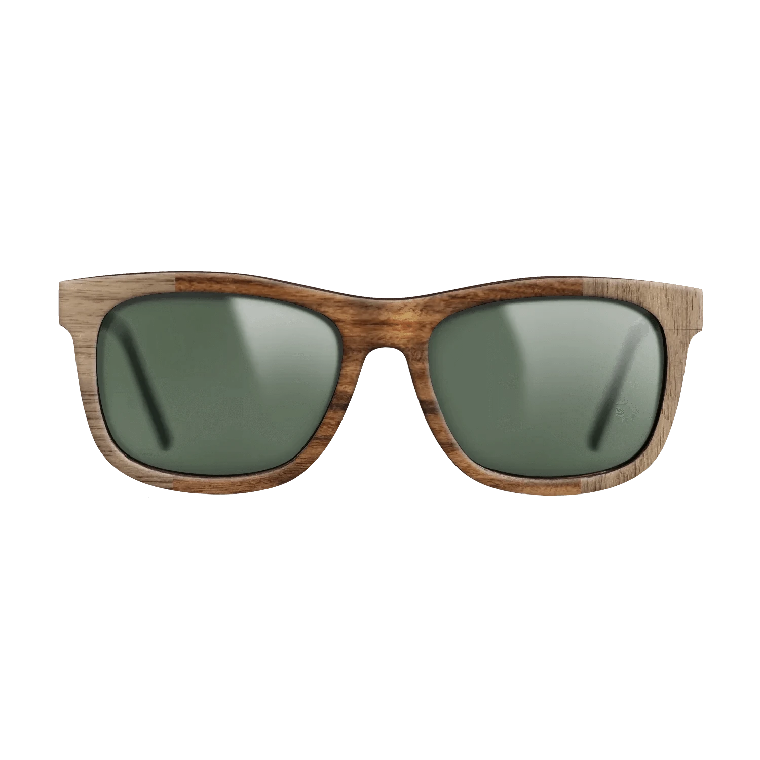 Walnut: Straight Grain,Santos Rosewood Light: Bauhaus - The Hero - Square - SIRIS wood optic