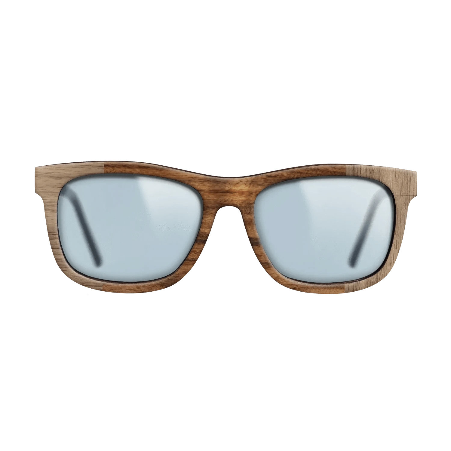 Walnut: Straight Grain,Santos Rosewood Light: Bauhaus - The Hero - Square - SIRIS wood optic