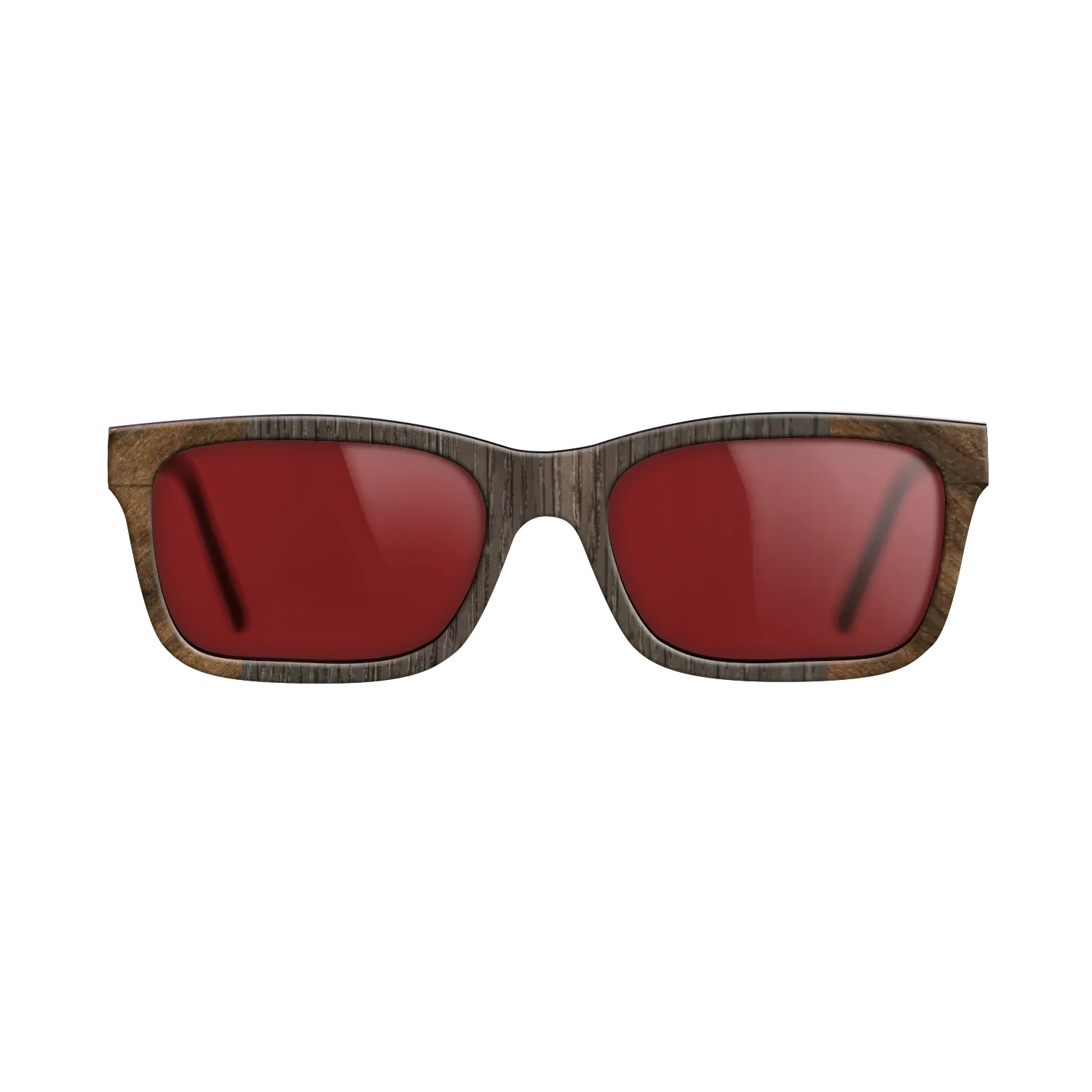 Ziricote Dark Quartered,Wenge: Bauhaus - The Sage - Rectangle - SIRIS wood optic