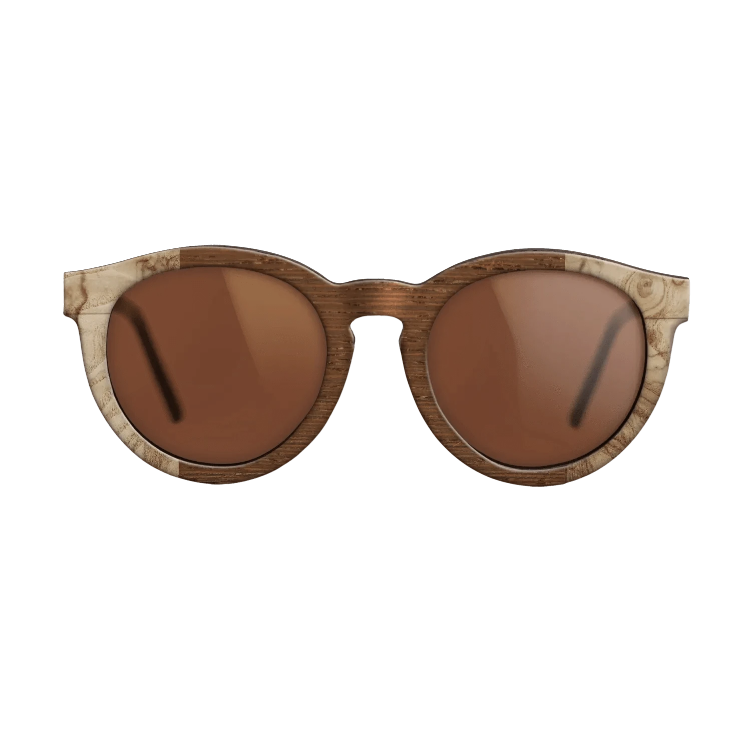 Olive Burl,Wenge: Bauhaus - The Rebel - Round - SIRIS wood optic