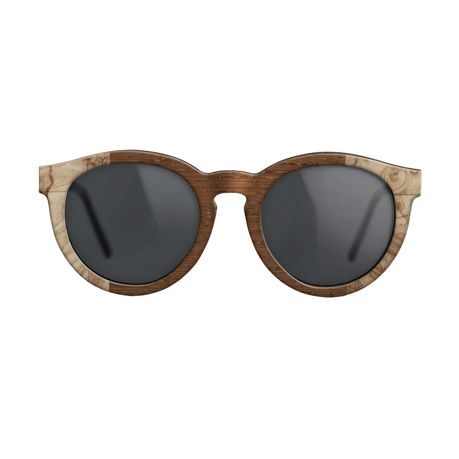 Olive Burl,Wenge: Bauhaus - The Rebel - Round - SIRIS wood optic