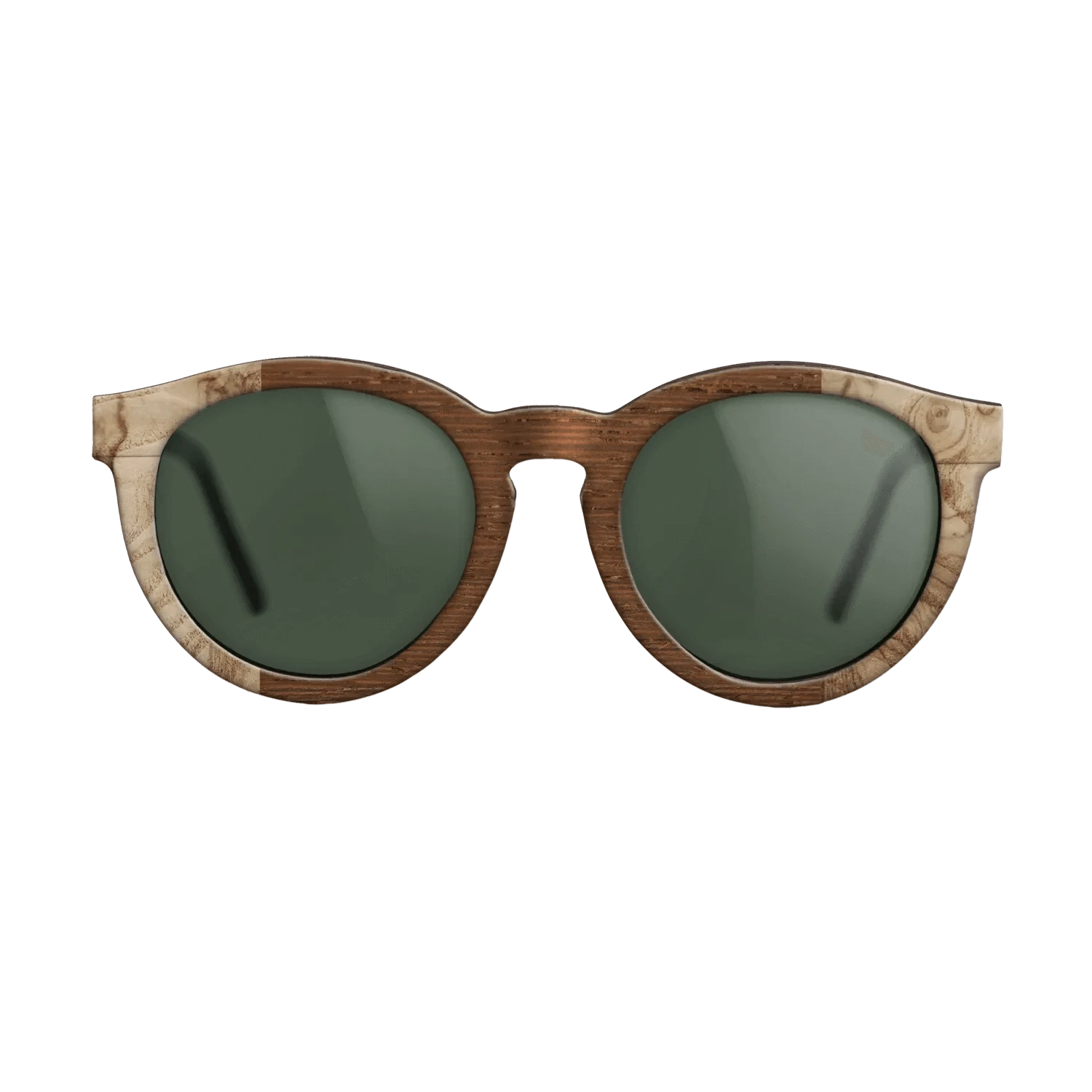 Olive Burl,Wenge: Bauhaus - The Rebel - Round - SIRIS wood optic