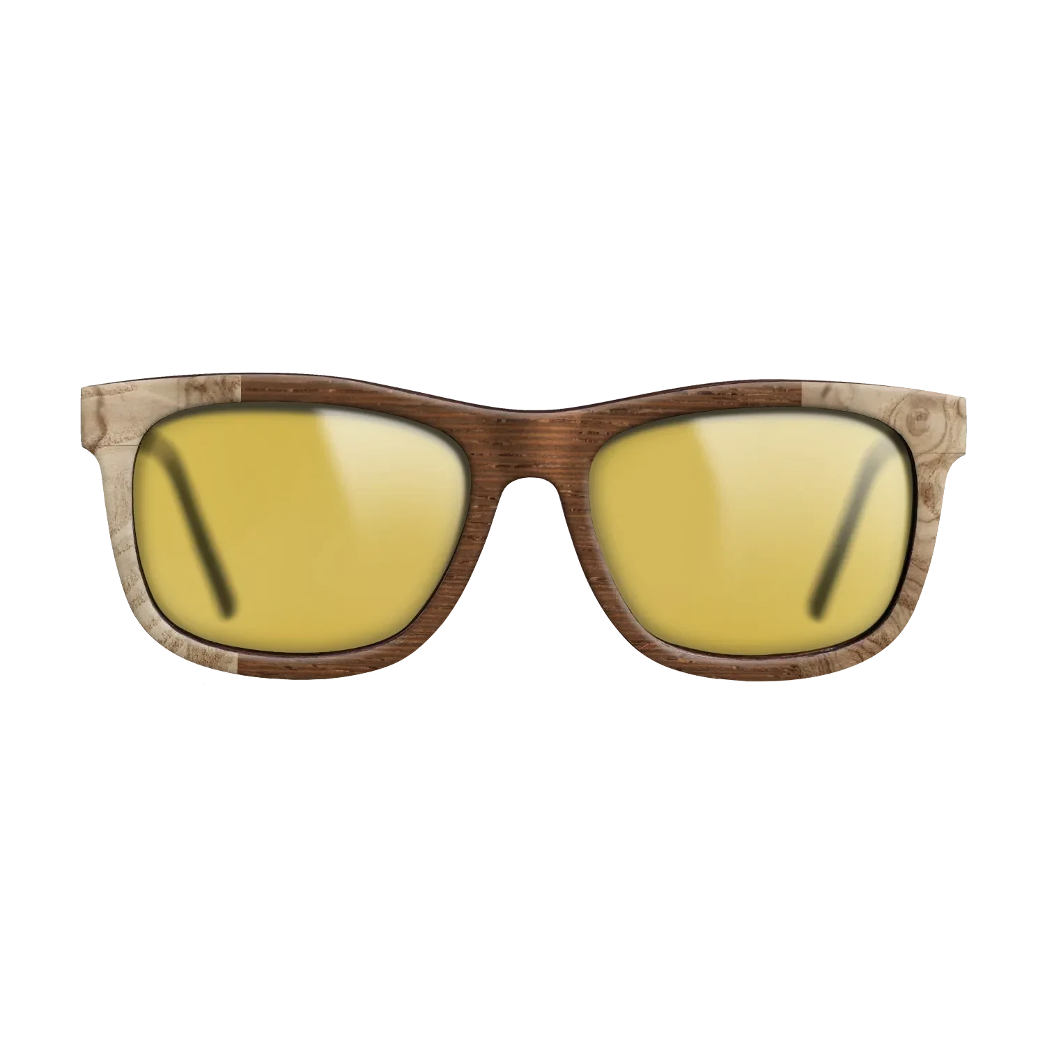 Olive Burl,Wenge: Bauhaus - The Hero - Square - SIRIS wood optic